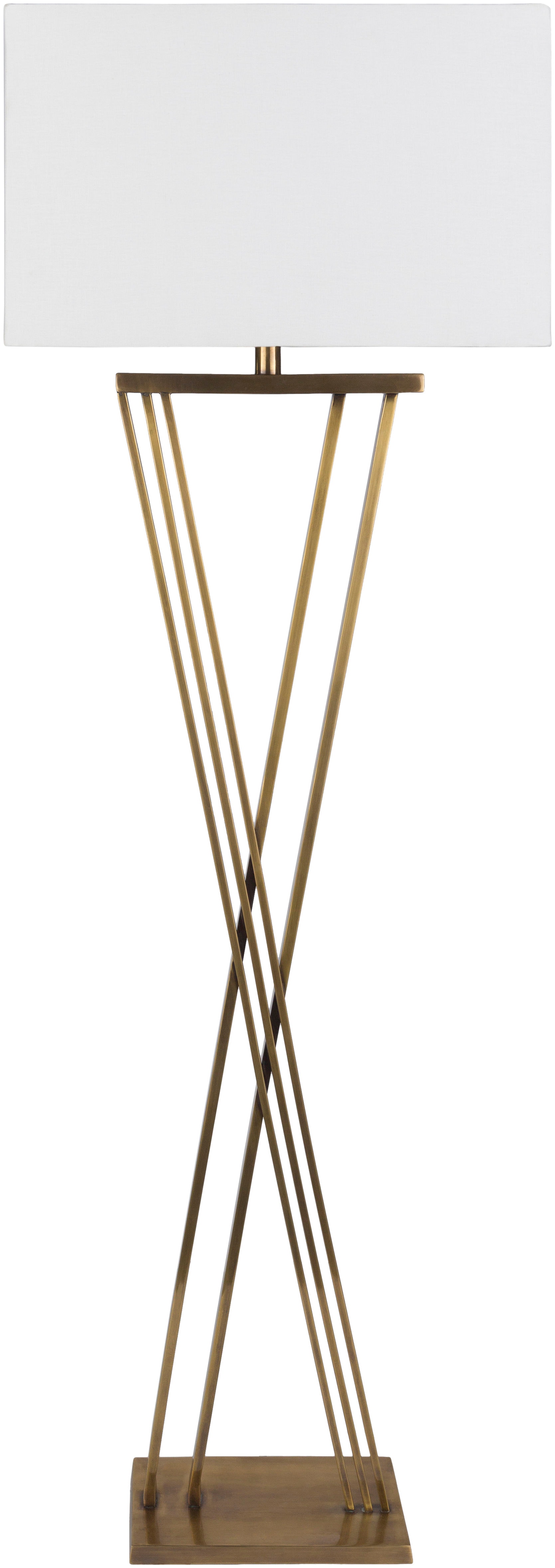 Surya Hartley 18.5 x 18.5 x 56 Portable Lamp HTY-003