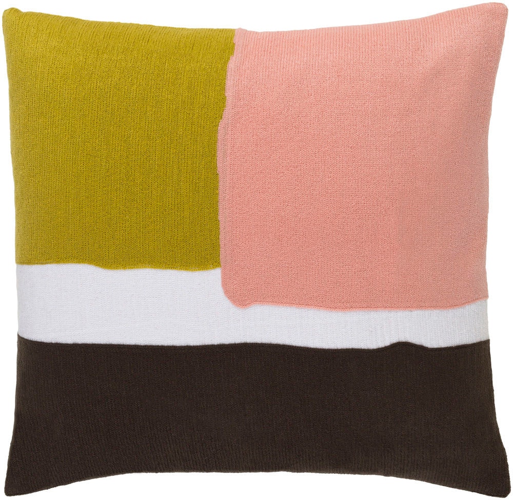 Surya Harvey 22" x 22" x 5" Throw Pillow HV001-2222D