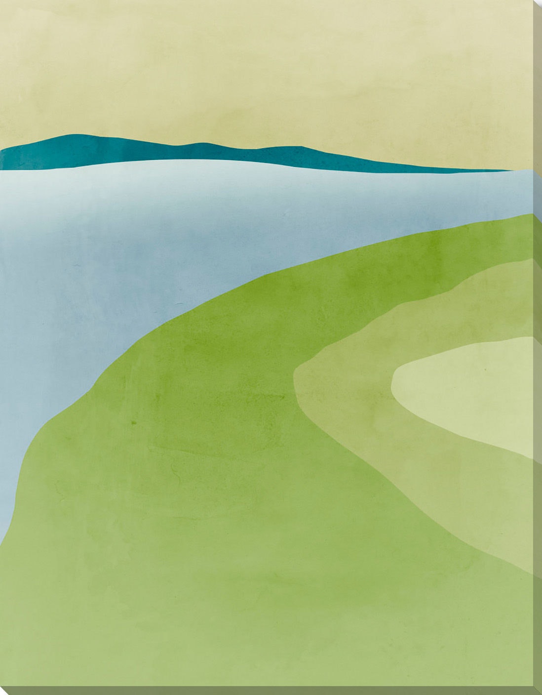 Surya River Bend - Wall Art IS116A-001