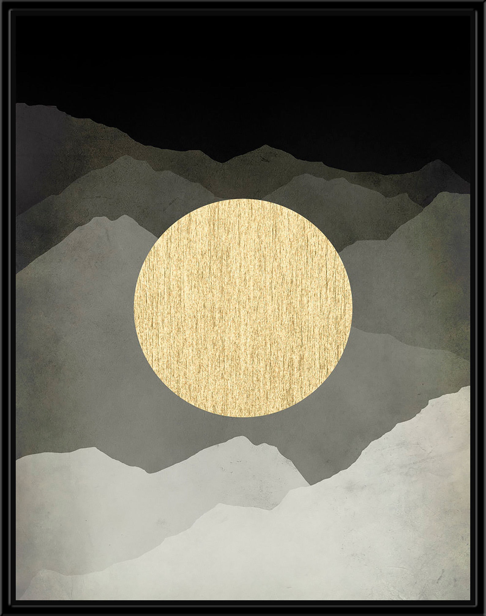 Surya Moonlight (Gold) - Wall Art IS905E-001