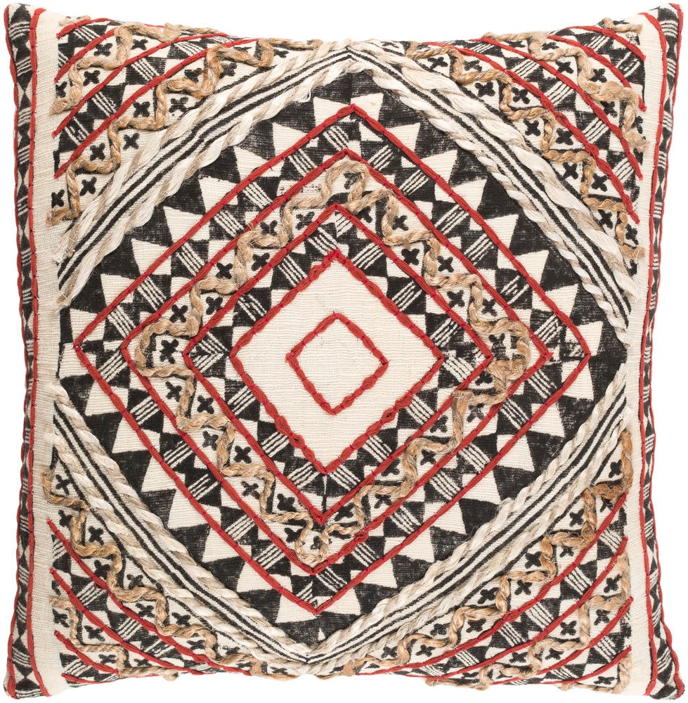 Surya Kazinga 18 x 18 x 4 Throw Pillow KAZ001-1818P