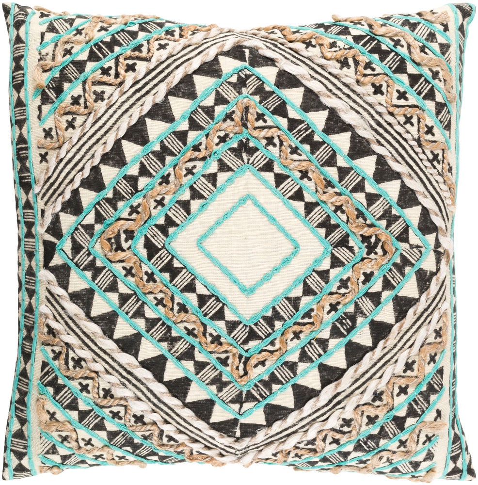Surya Kazinga 22 x 22 x 5 Throw Pillow KAZ002-2222P