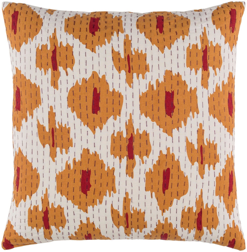 Surya Kantha 22 x 22 x 5 Throw Pillow KTH003-2222D