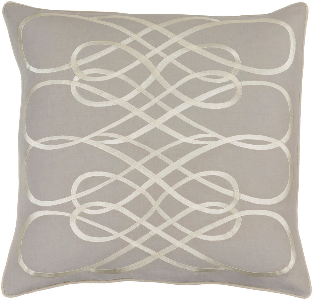 Surya Leah 18 x 18 x 4 Throw Pillow LAH003-1818D