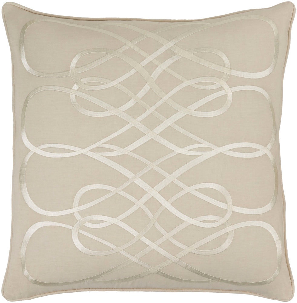 Surya Leah 22 x 22 x 5 Throw Pillow LAH004-2222P