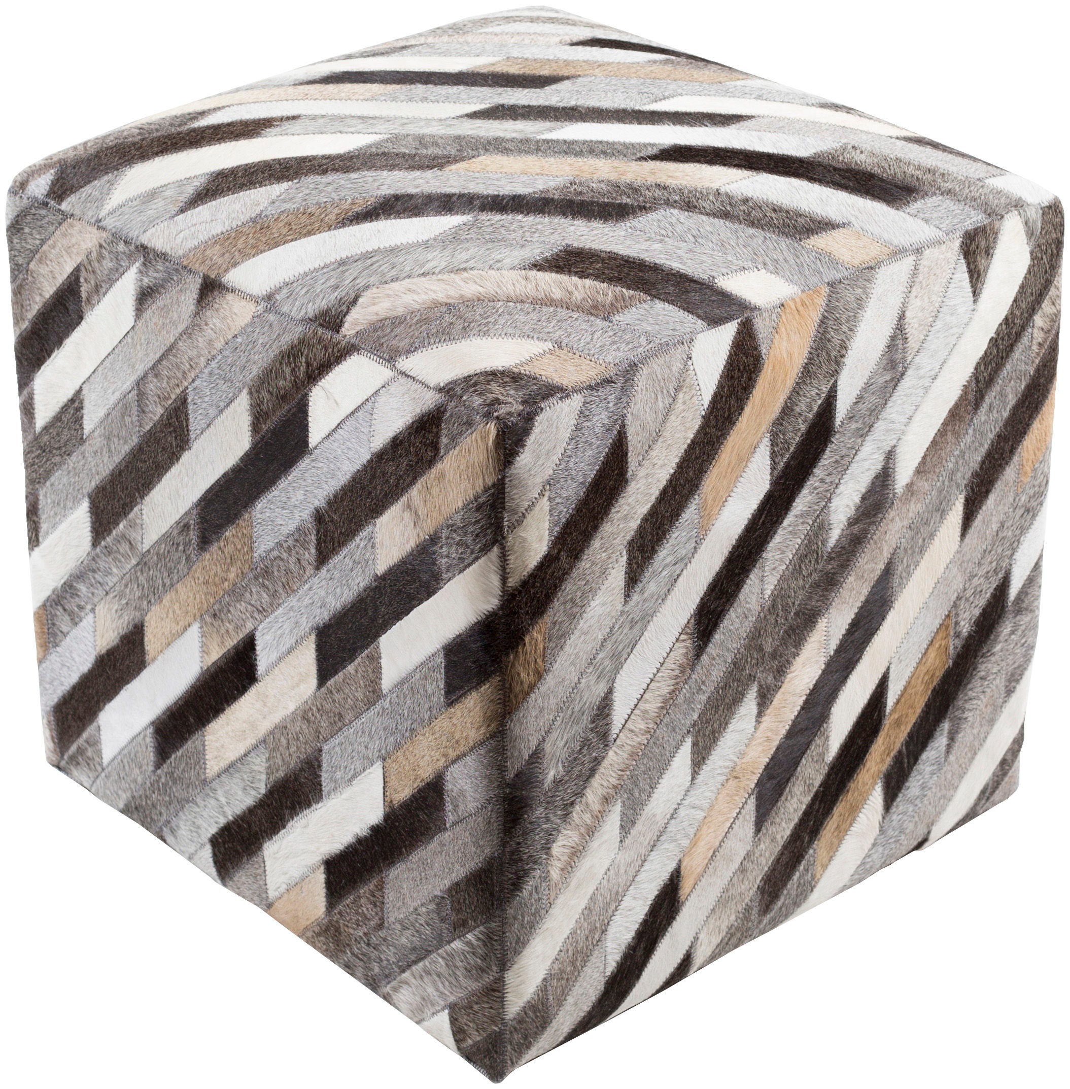 Surya Lycaon 18 x 18 x 18 Pouf LCPF003-181818