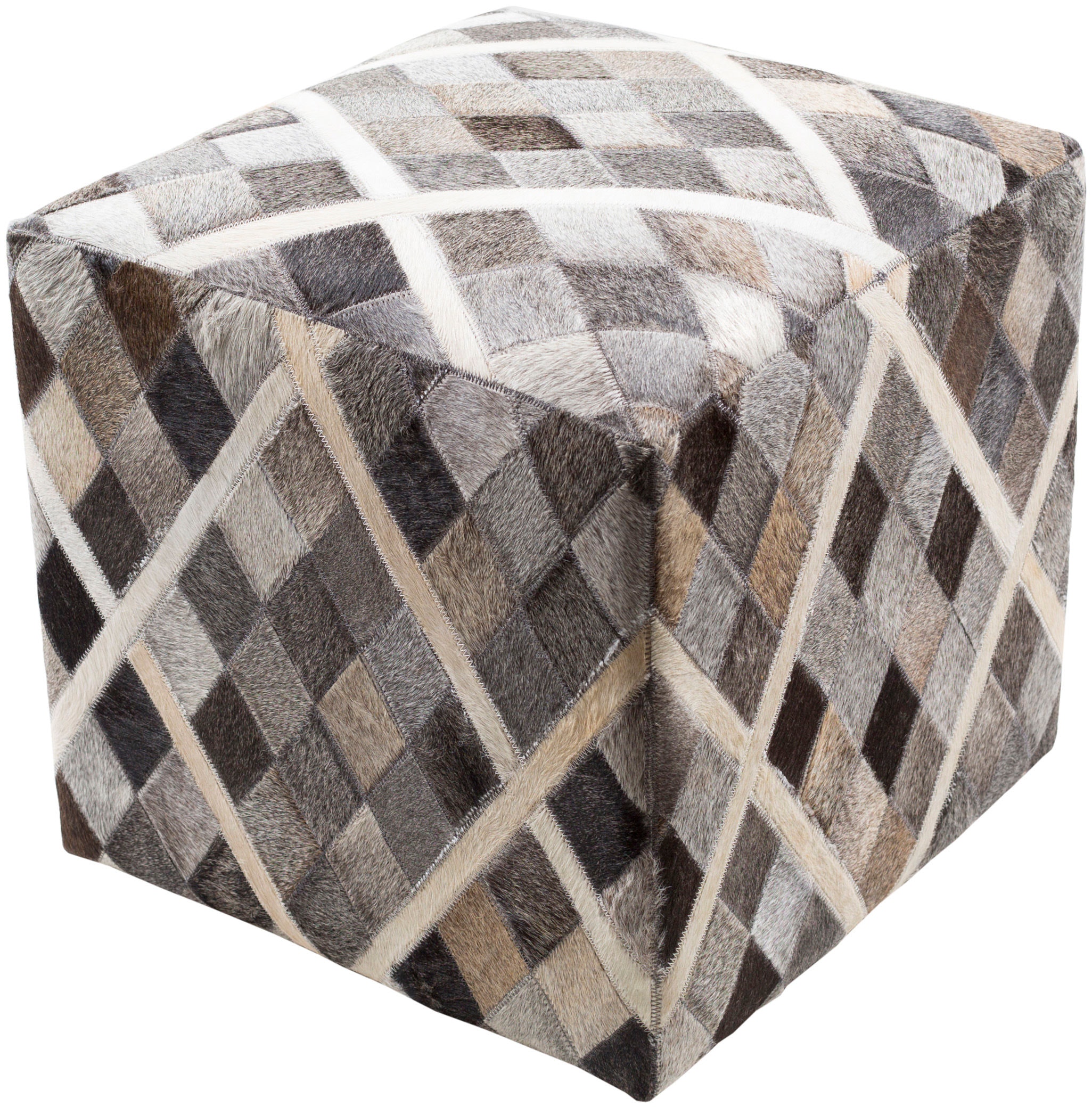 Surya Lycaon 18 x 18 x 18 Pouf LCPF004-181818