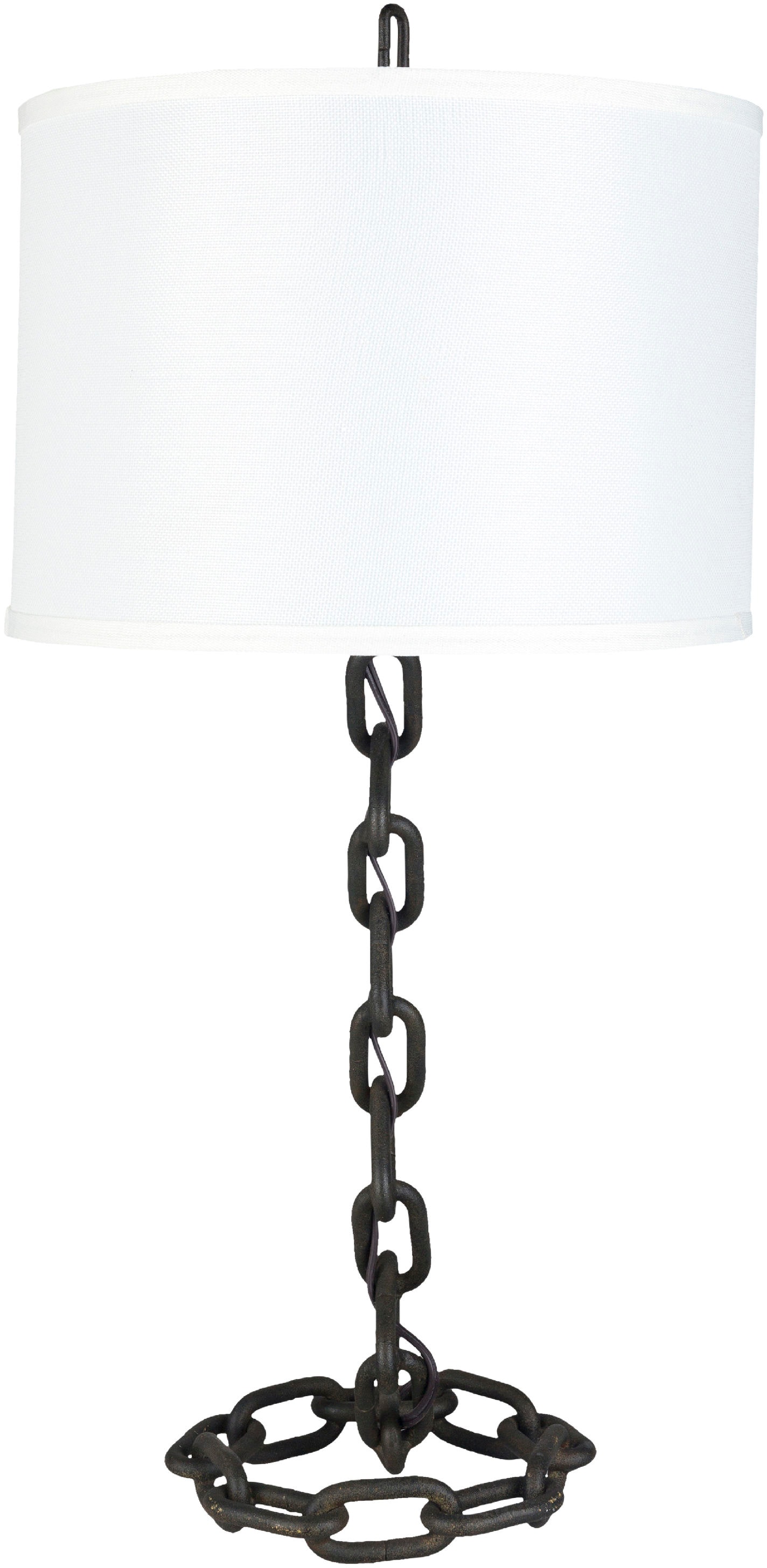 Surya Link 14 x 14 x 29.5 Portable Lamp LNK-002