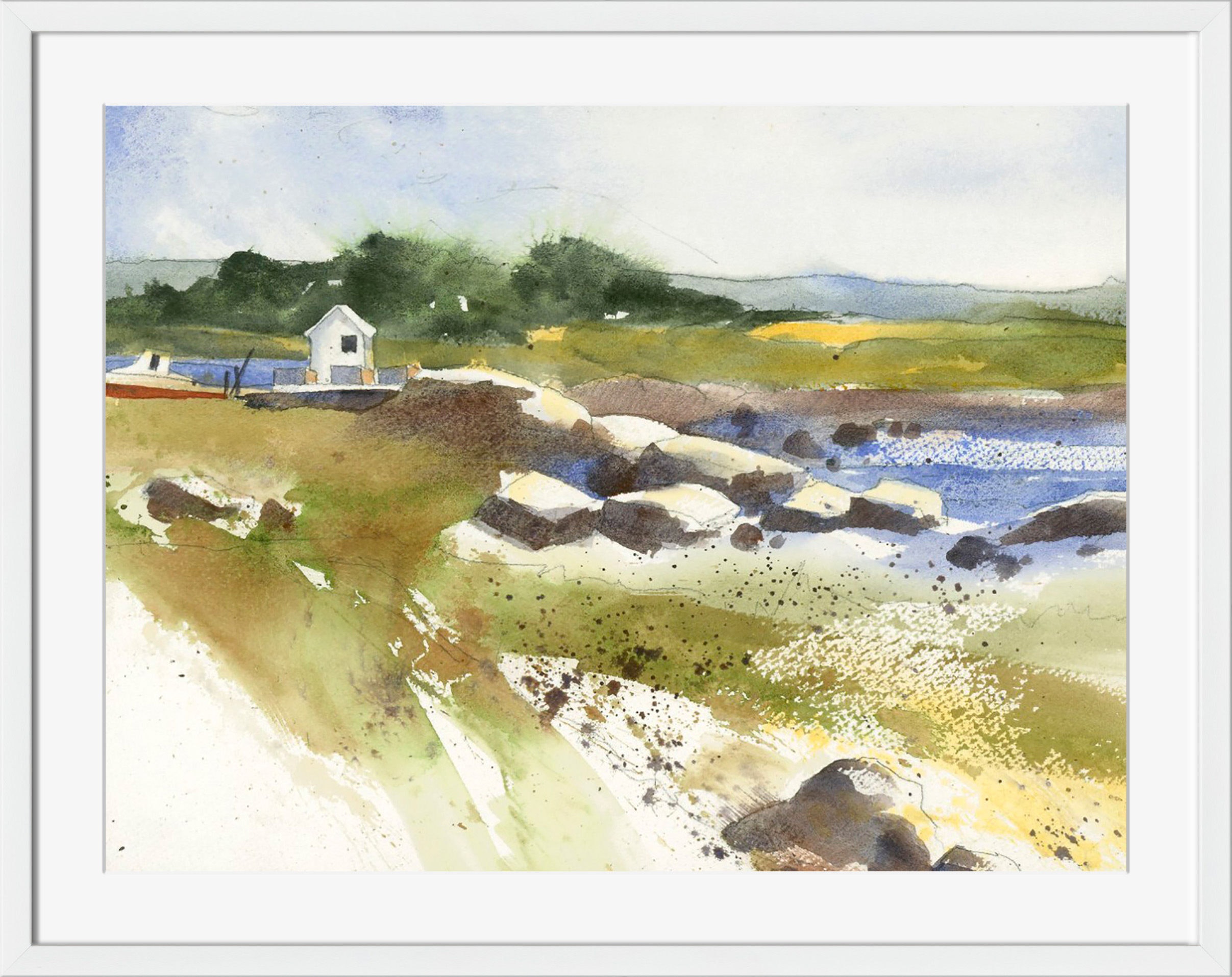 Surya Seaside Inlet - Wall Art MB144A-001