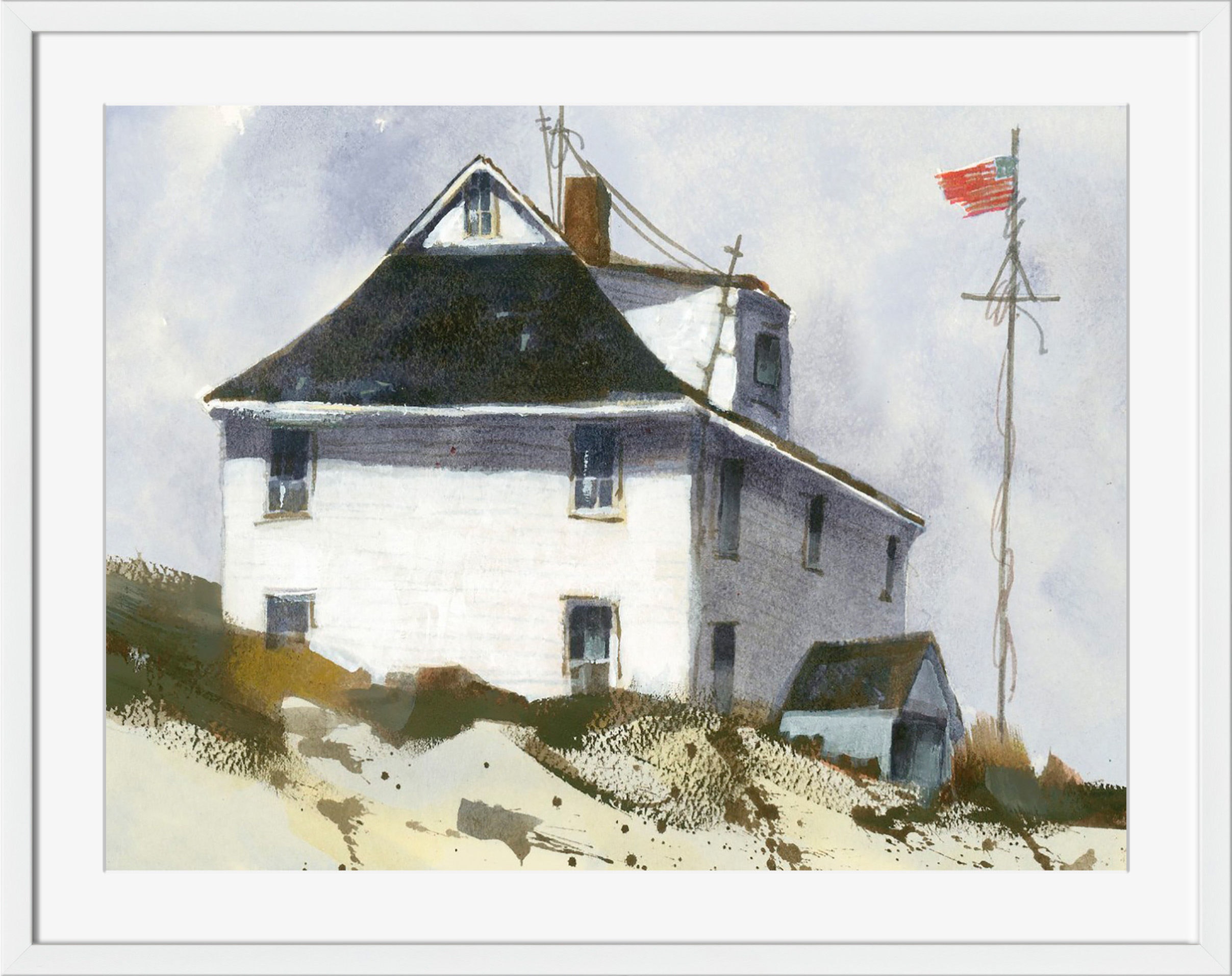 Surya Seaside Rockport - Wall Art MB145A-001