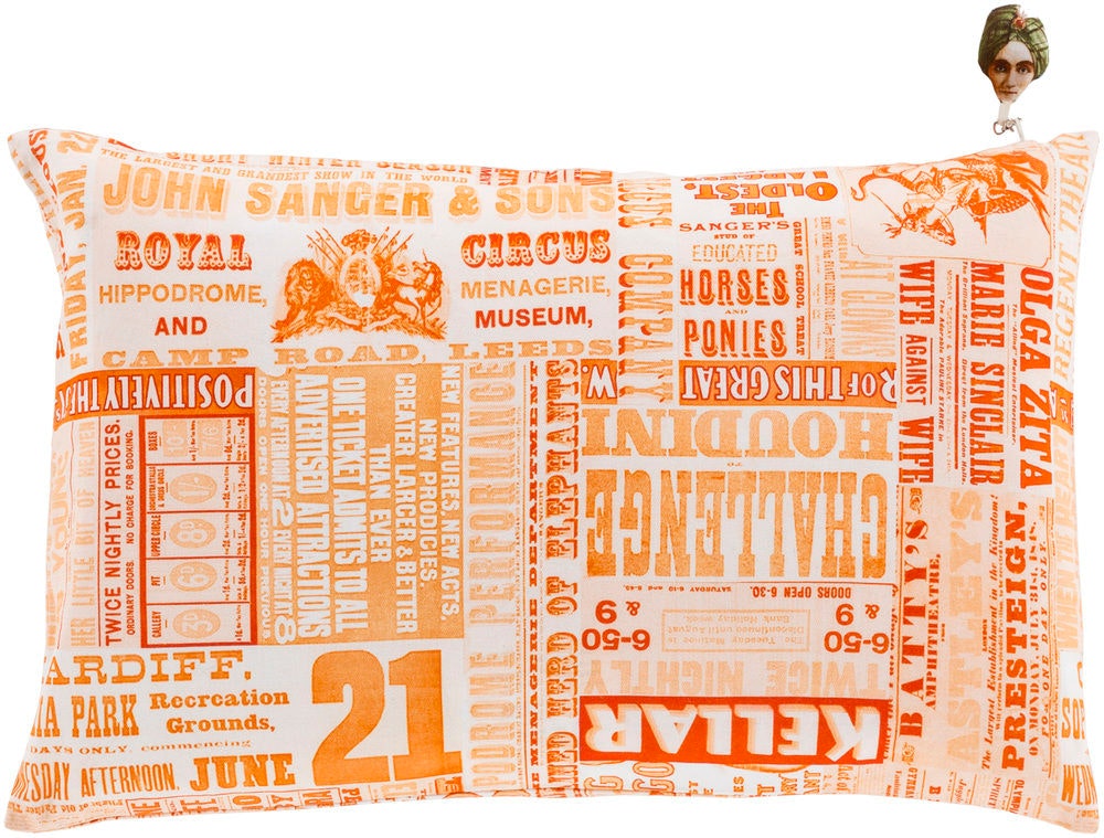 Surya Mind Games 22 x 22 x 5 Throw Pillow MNG005-2222D