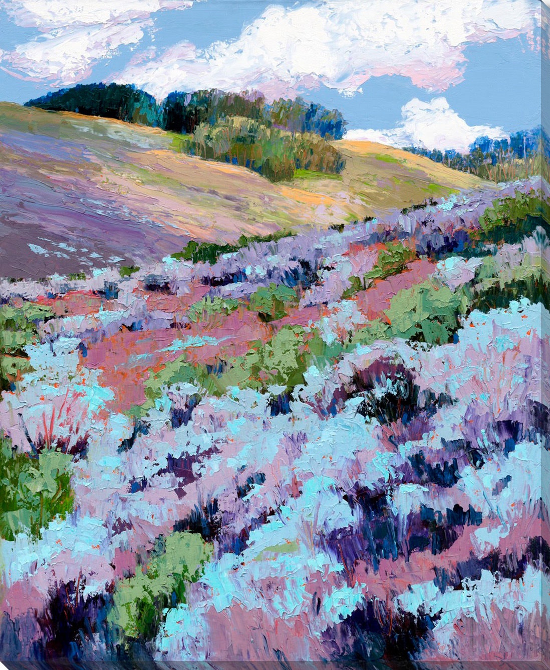 Surya Purple Meadows I - Wall Art MP150A-001