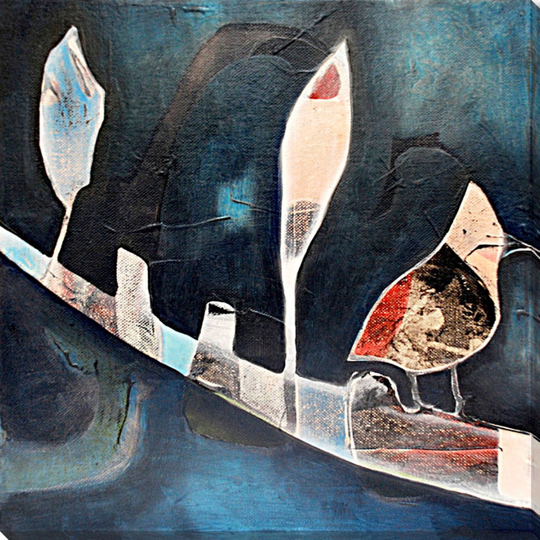 Surya Bird on a Limb - Wall Art MV100A-001