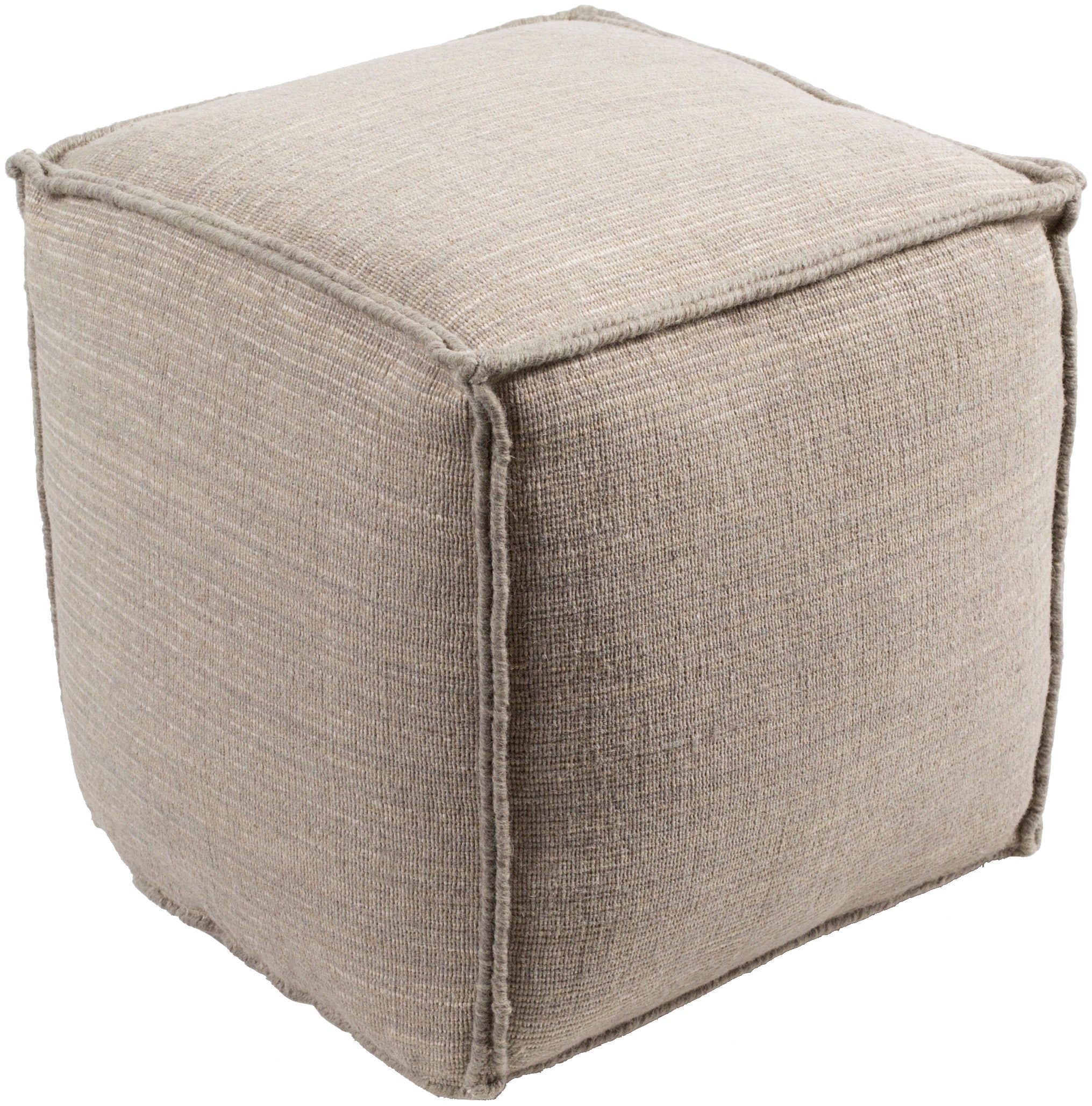 Surya Novo 18 x 18 x 18 Pouf NVPF001-181818