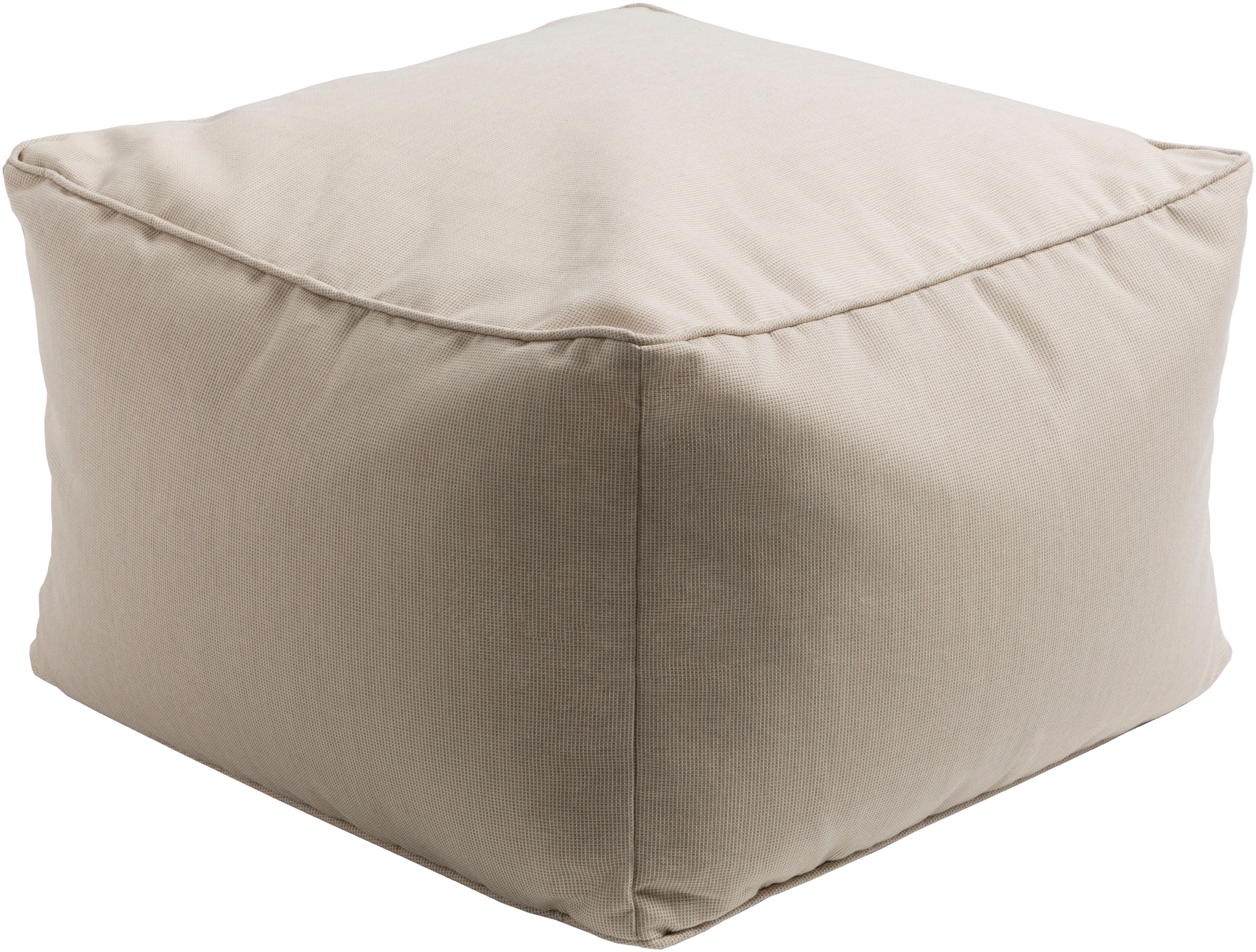 Surya Piper 22 x 22 x 14 Pouf PIPF006-222214