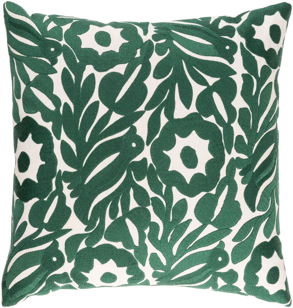 Surya Pallavi 18 x 18 x 4 Throw Pillow PLV002-1818D