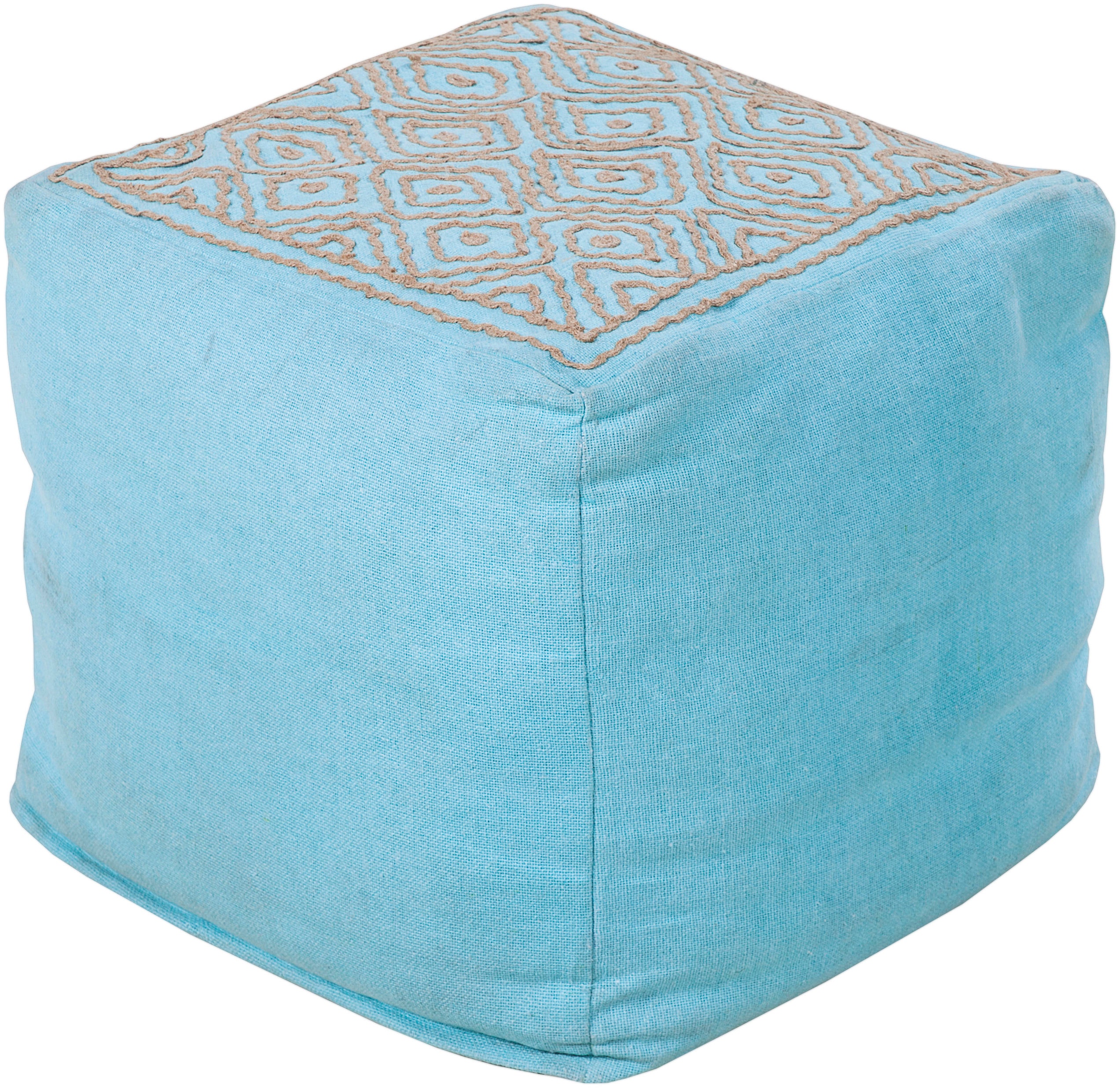 Surya Surya Poufs 18 x 18 x 18 Pouf POUF-204