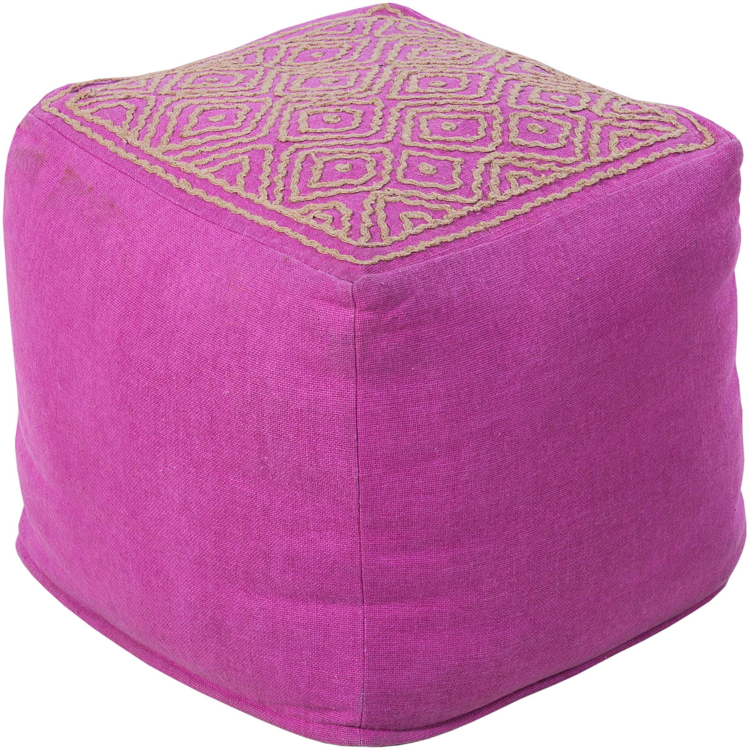 Surya Surya Poufs 18 x 18 x 18 Pouf POUF-206