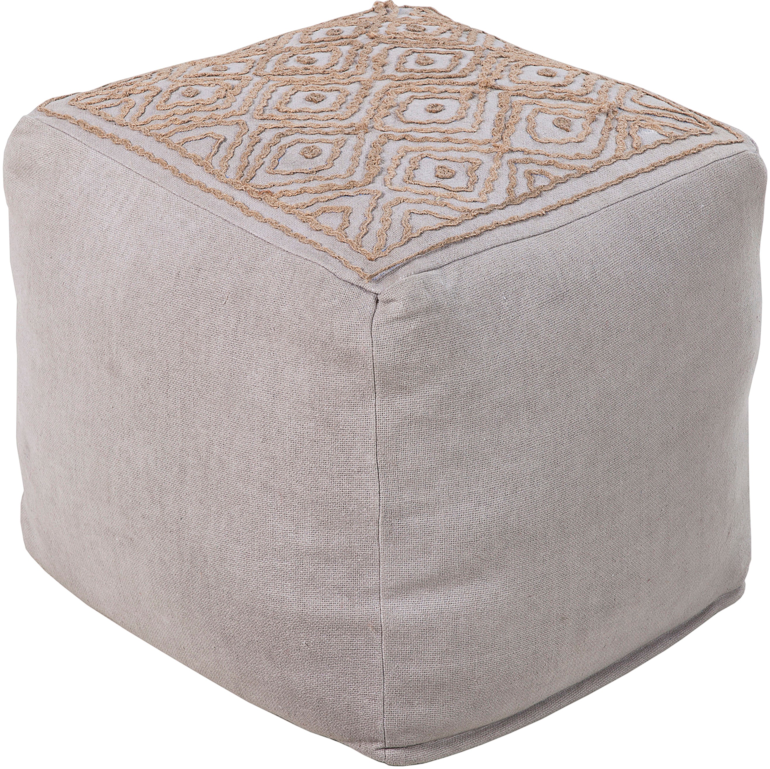 Surya Surya Poufs 18 x 18 x 18 Pouf POUF-207