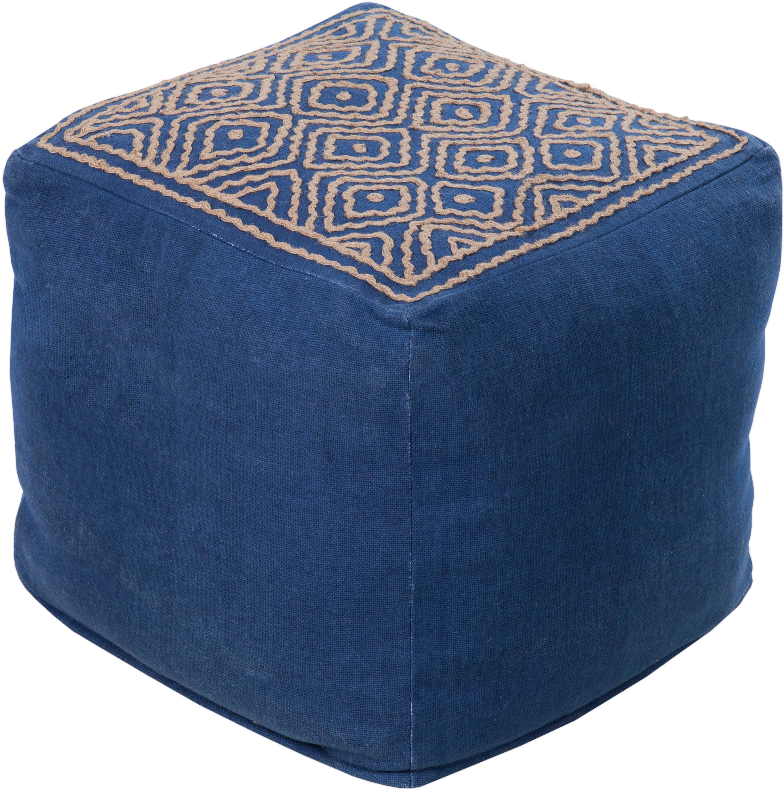 Surya Surya Poufs 18 x 18 x 18 Pouf POUF-213