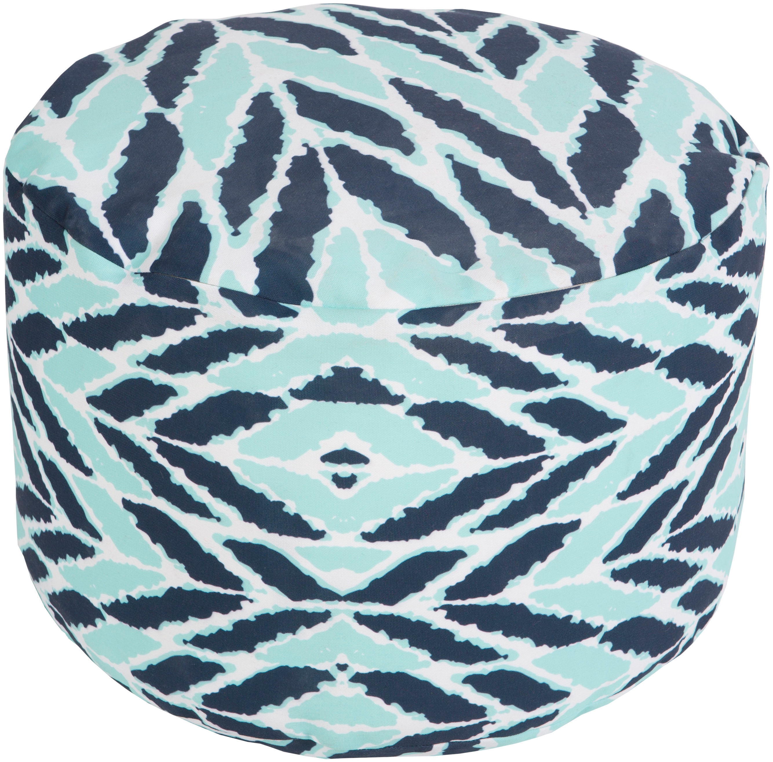 Surya Surya Poufs 20 x 13 Round Pouf POUF-262