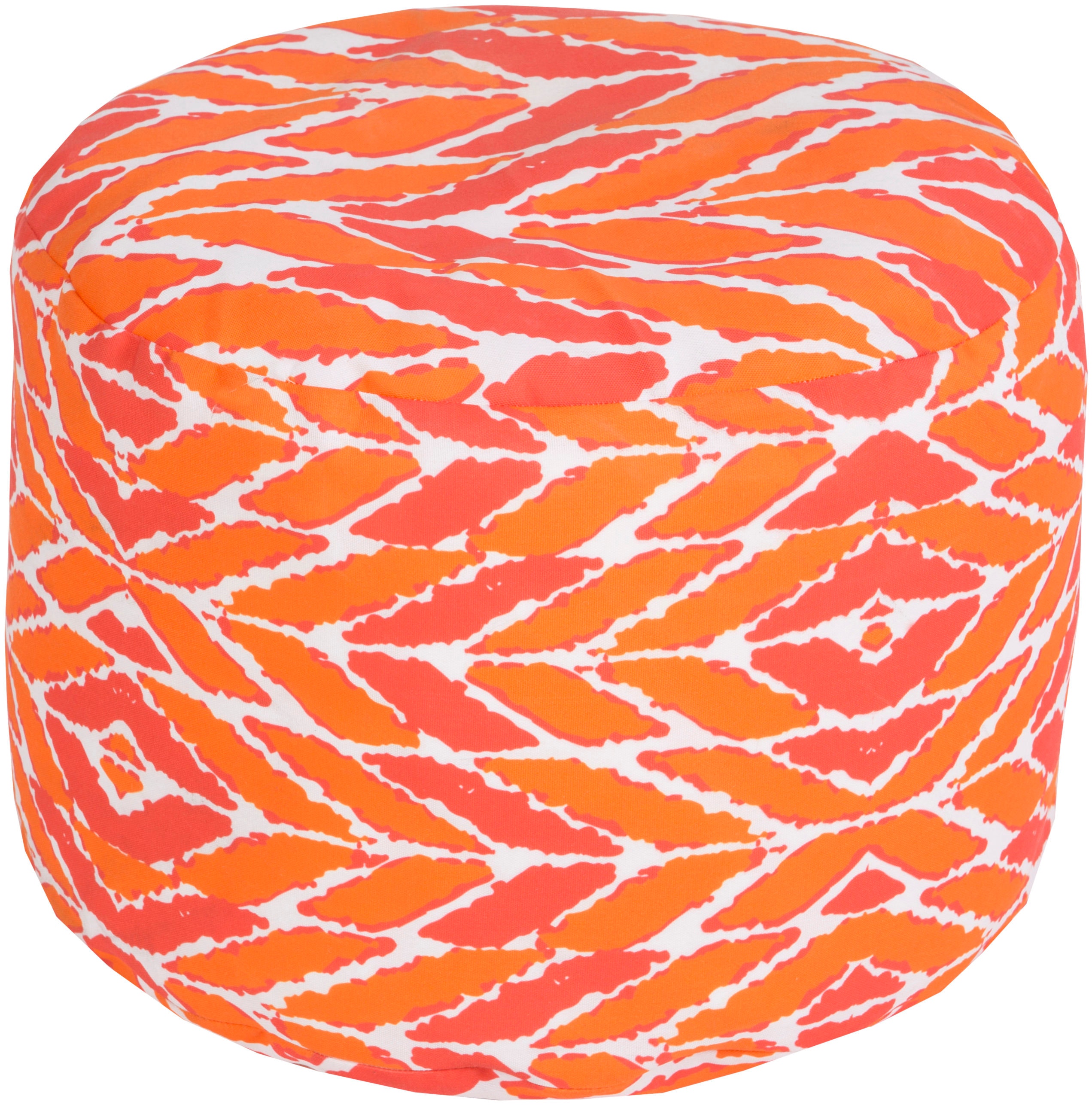Surya Surya Poufs 20 x 13 Round Pouf POUF-264