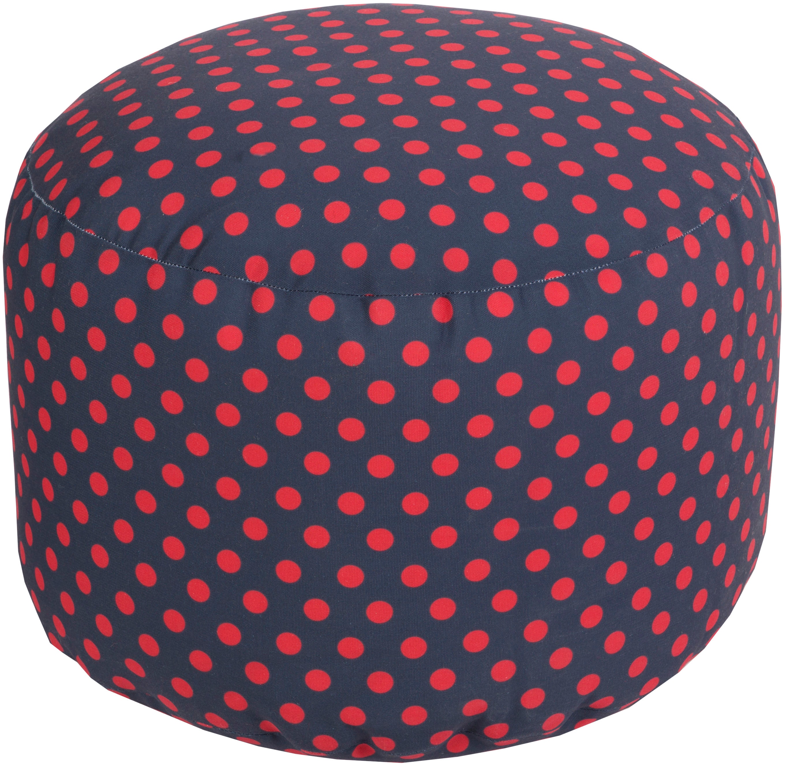 Surya Surya Poufs 20 x 13 Round Pouf POUF-294
