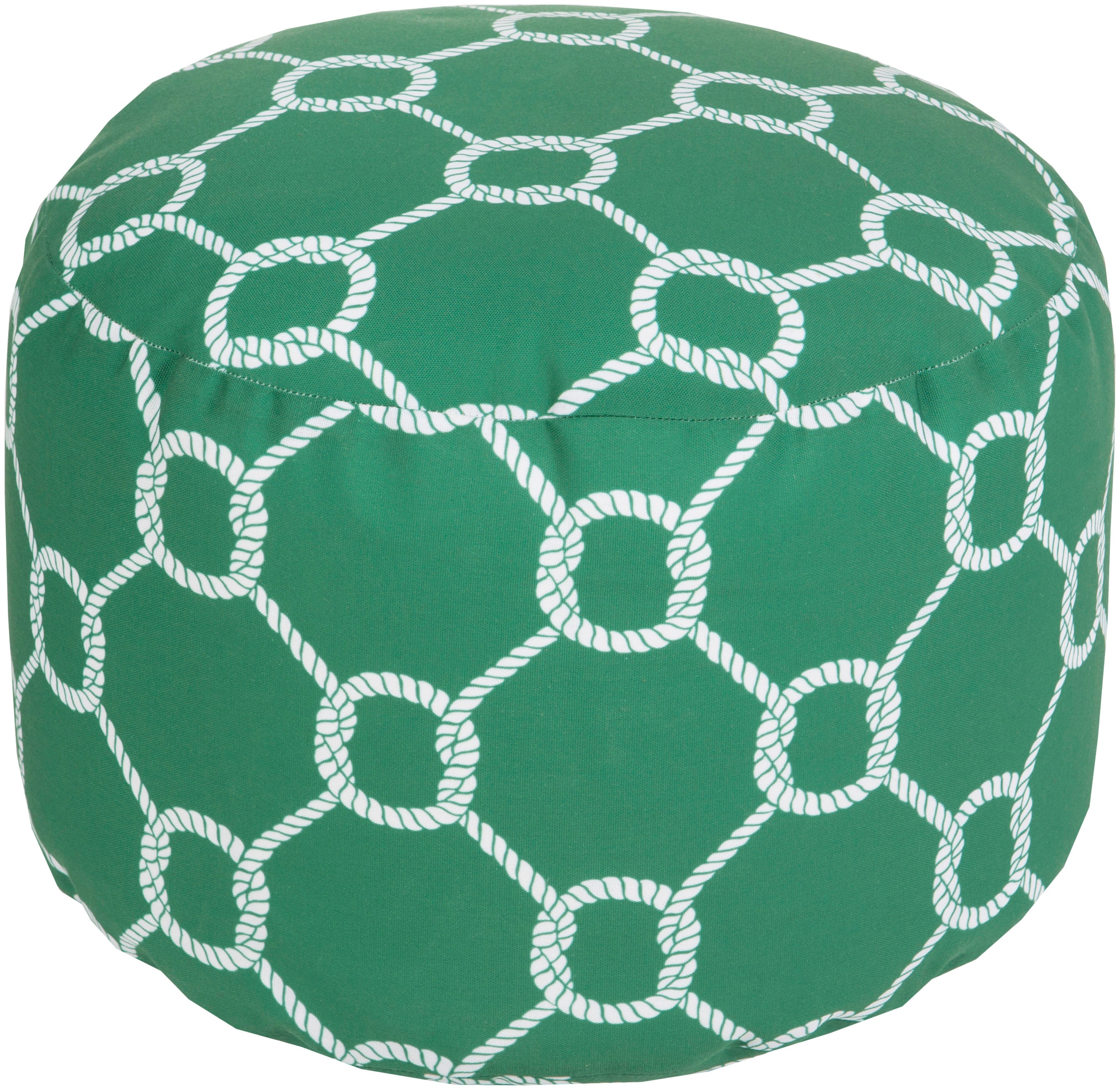 Surya Surya Poufs 20 x 13 Round Pouf POUF-297