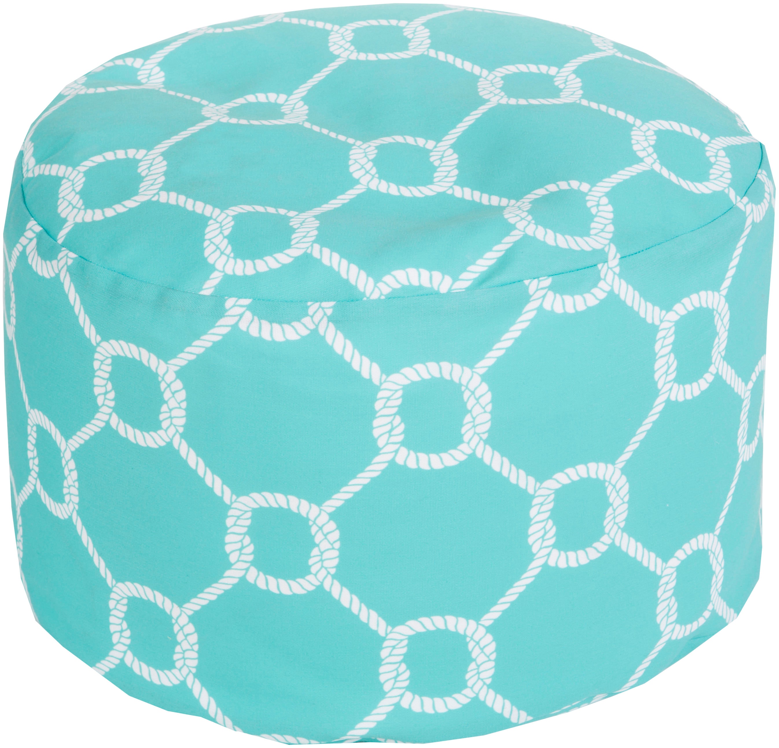 Surya Surya Poufs 20 x 13 Round Pouf POUF-299