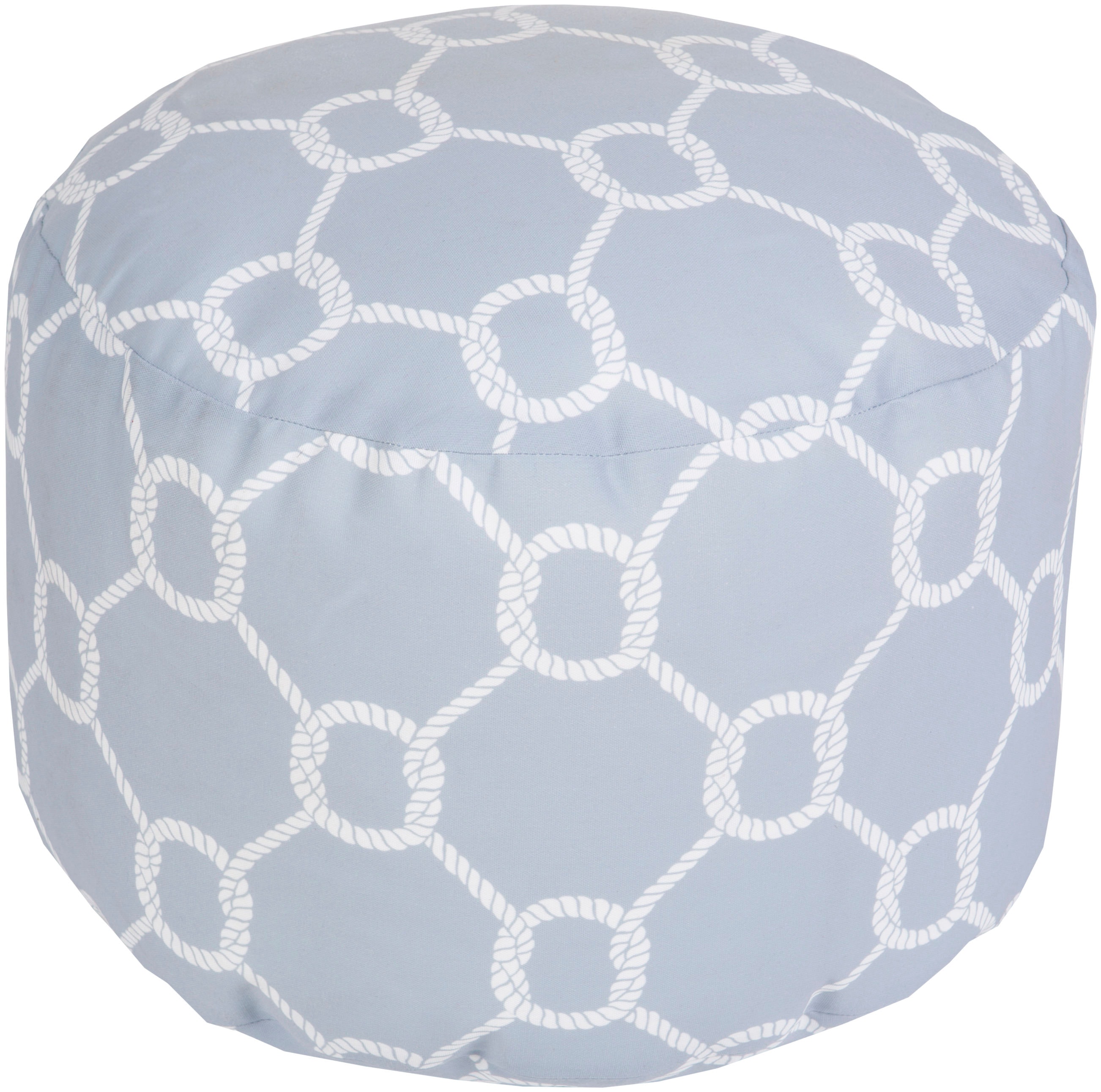 Surya Surya Poufs 20 x 13 Round Pouf POUF-302