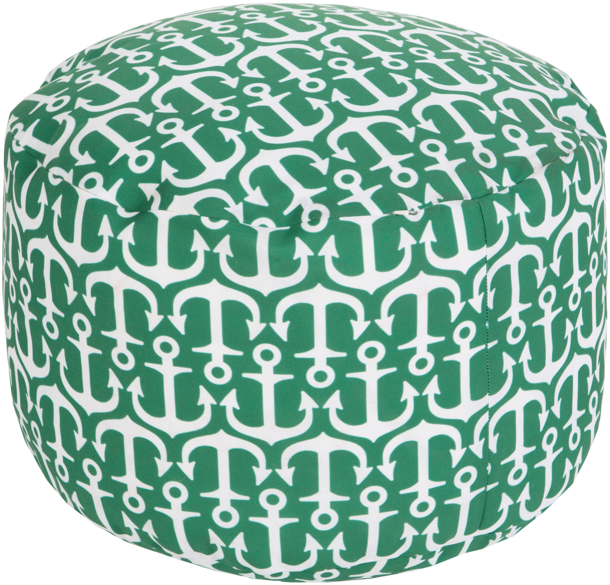 Surya Surya Poufs 20 x 13 Round Pouf POUF-303
