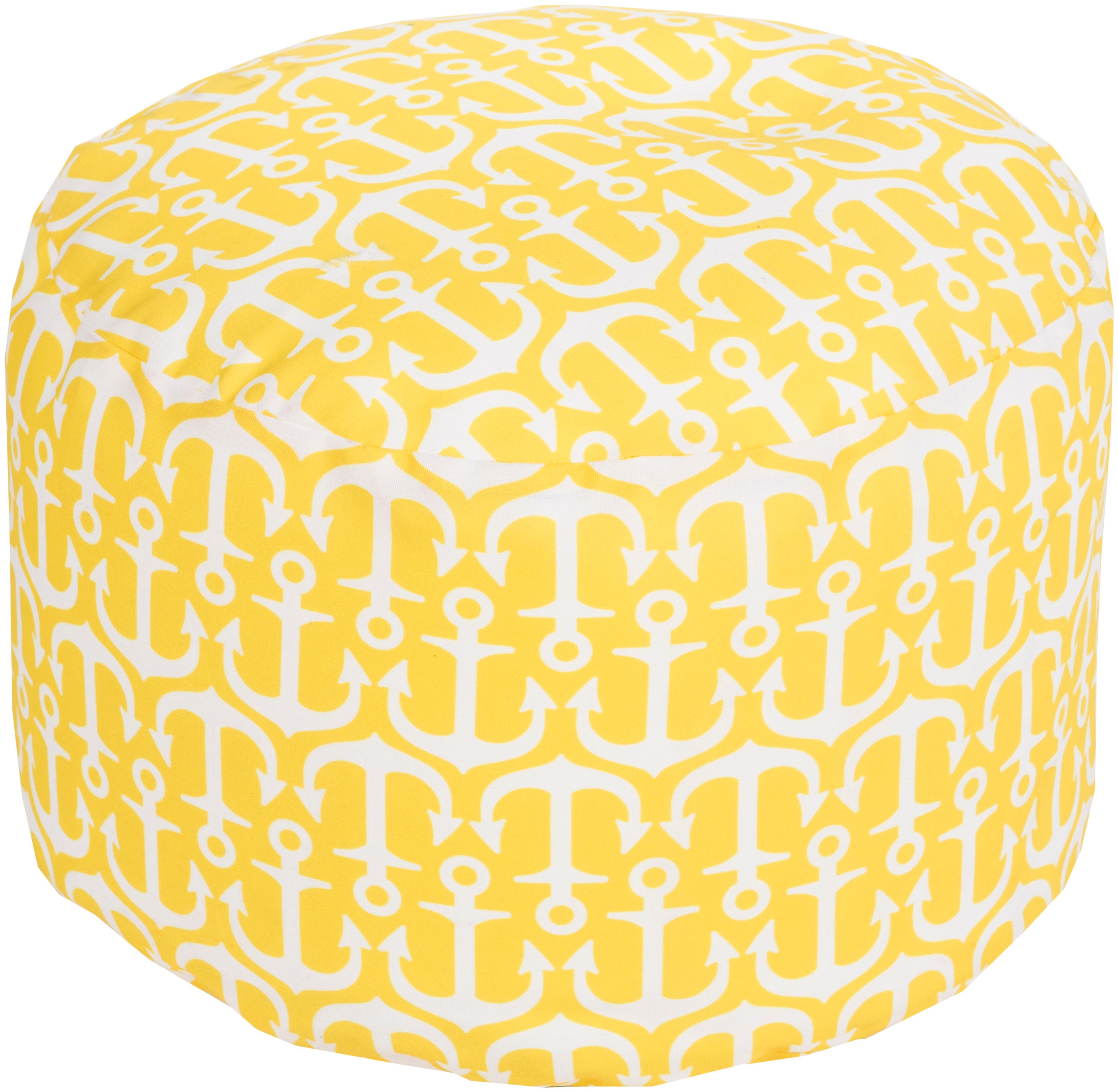 Surya Surya Poufs 20 x 13 Round Pouf POUF-304