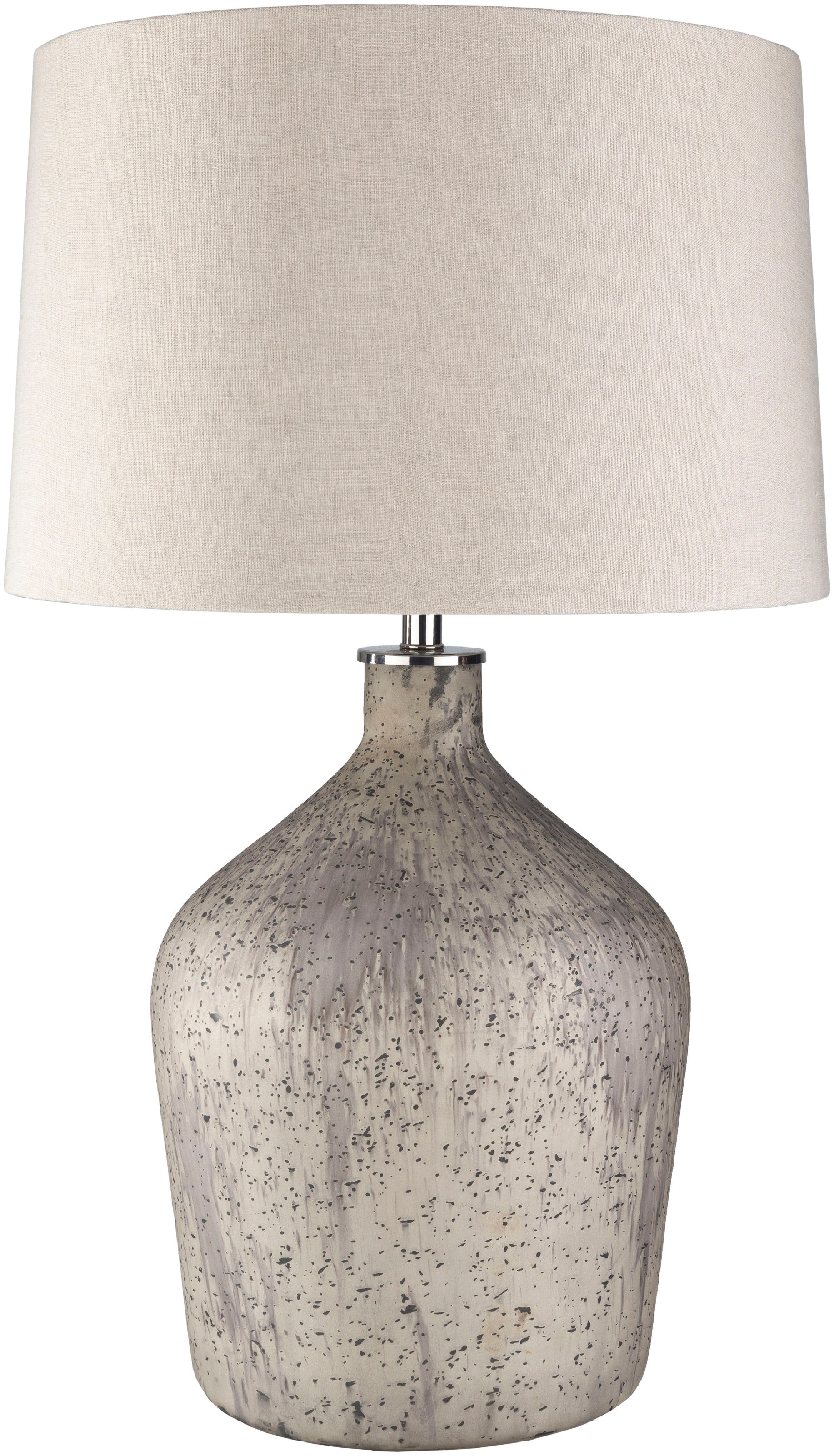Surya Reilly 17.5 x 17.5 x 30.25 Portable Lamp REI-001