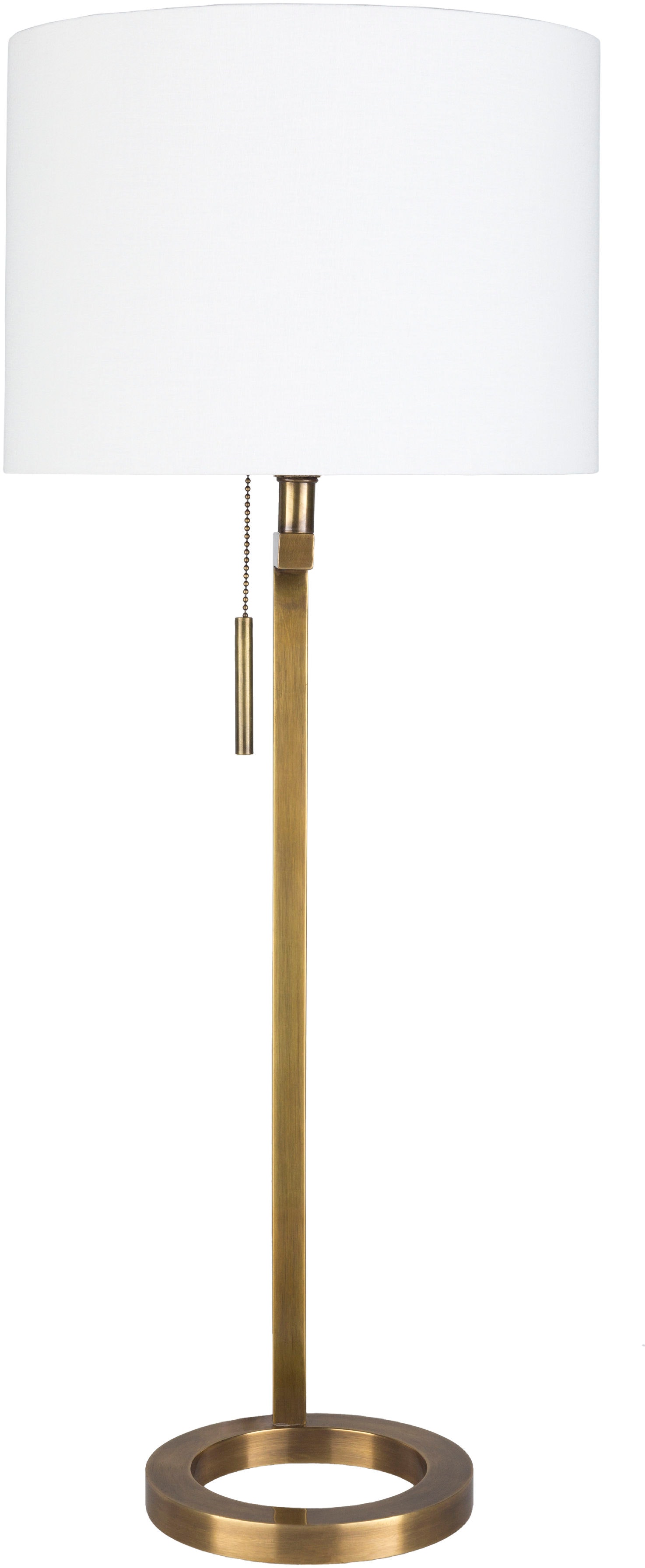 Surya Reese 12 x 12 x 30 Portable Lamp RES-001