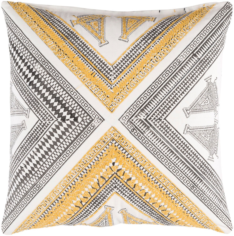 Surya Rufiji 20 x 20 x 4 Throw Pillow RUF002-2020D
