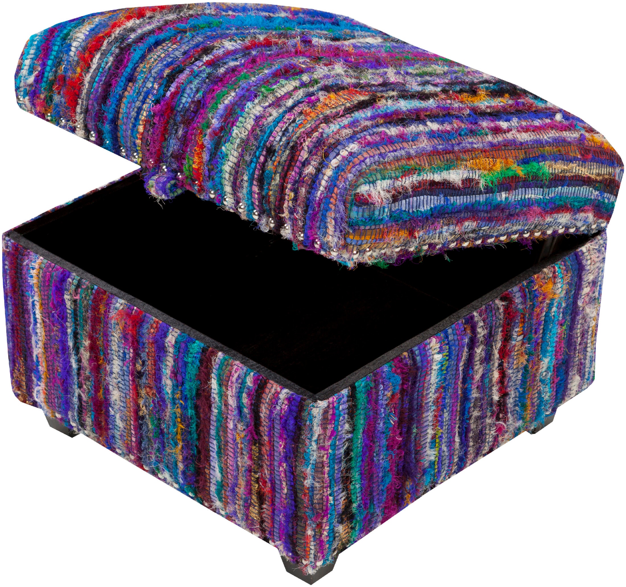 Surya Saturday Night 20 x 20 x 14 Ottoman SFL3000