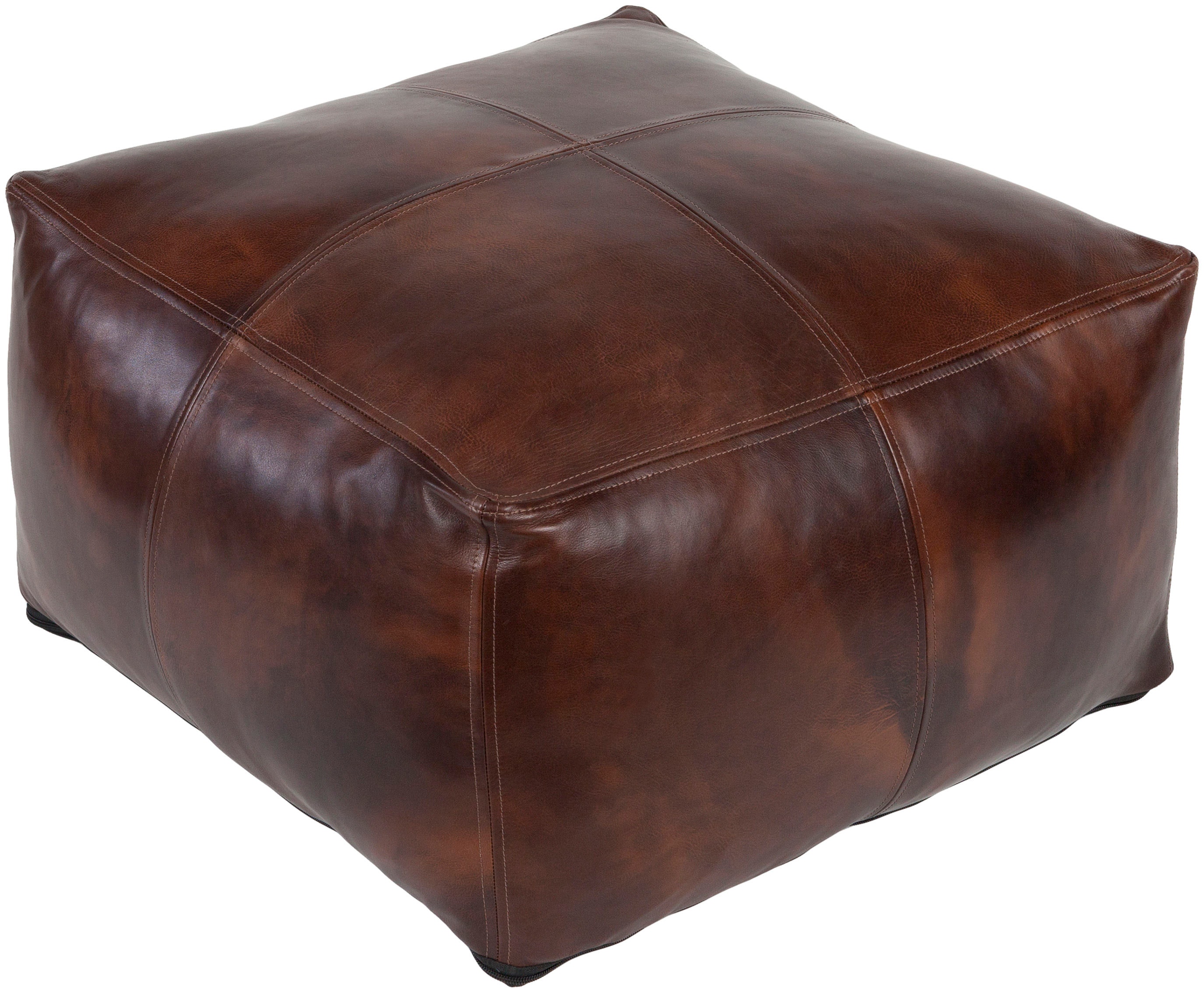 Surya Sheffield 22 x 22 x 13 Pouf SFPF001-222213