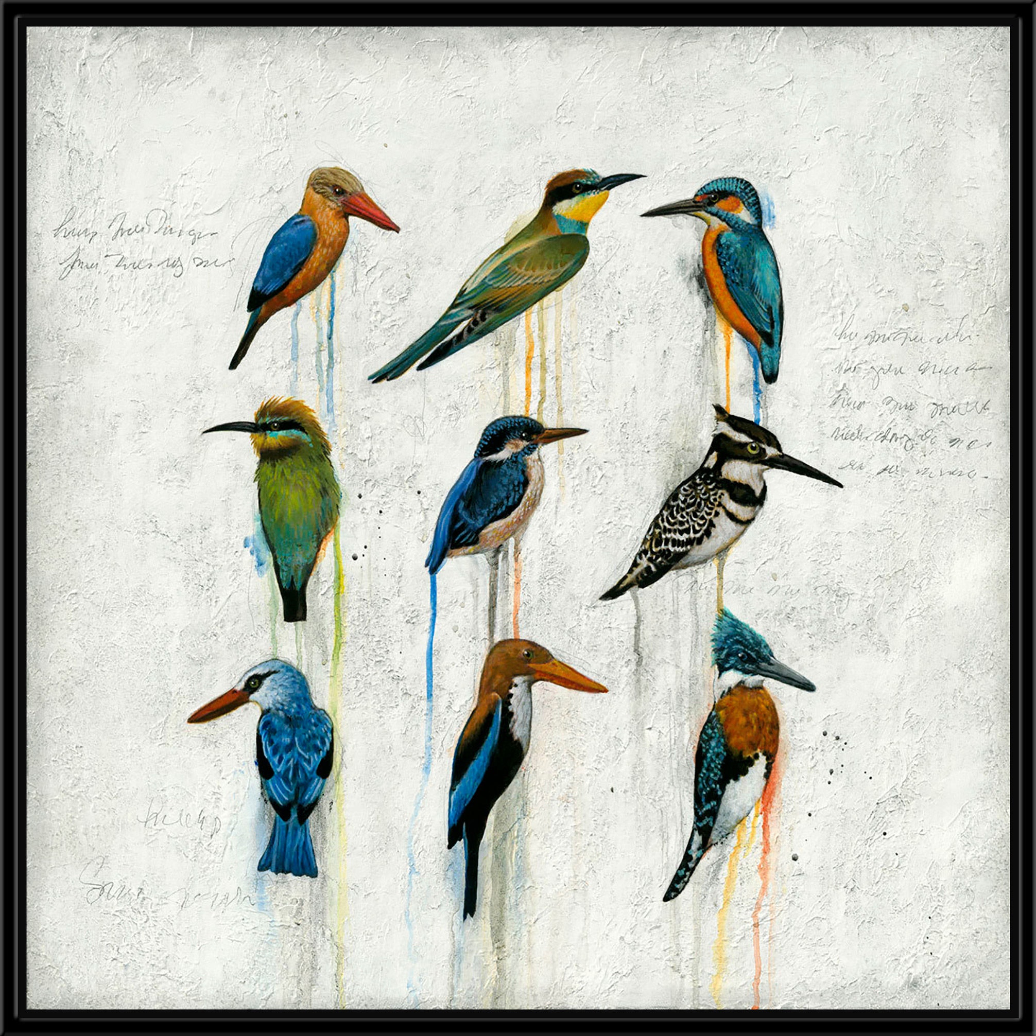 Surya Kingfishery - Wall Art SJ351A-001