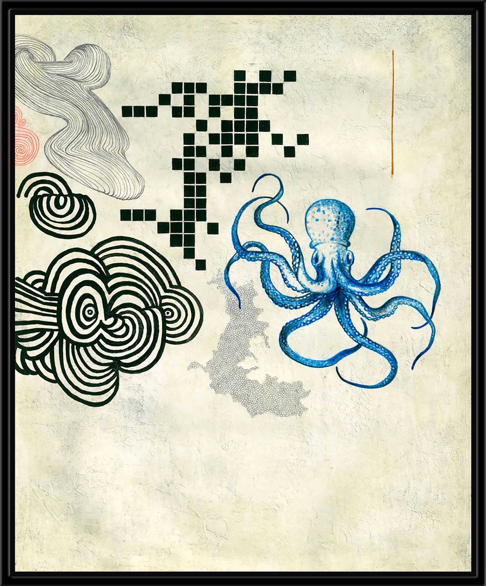 Surya Deep Water - Wall Art SJ363A-001