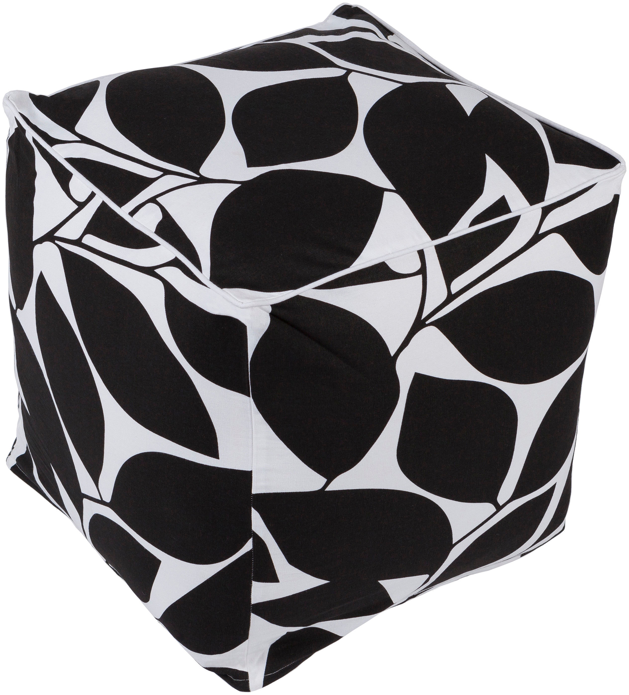 Surya Somerset 16 x 16 x 18 Pouf SMPF004-161618