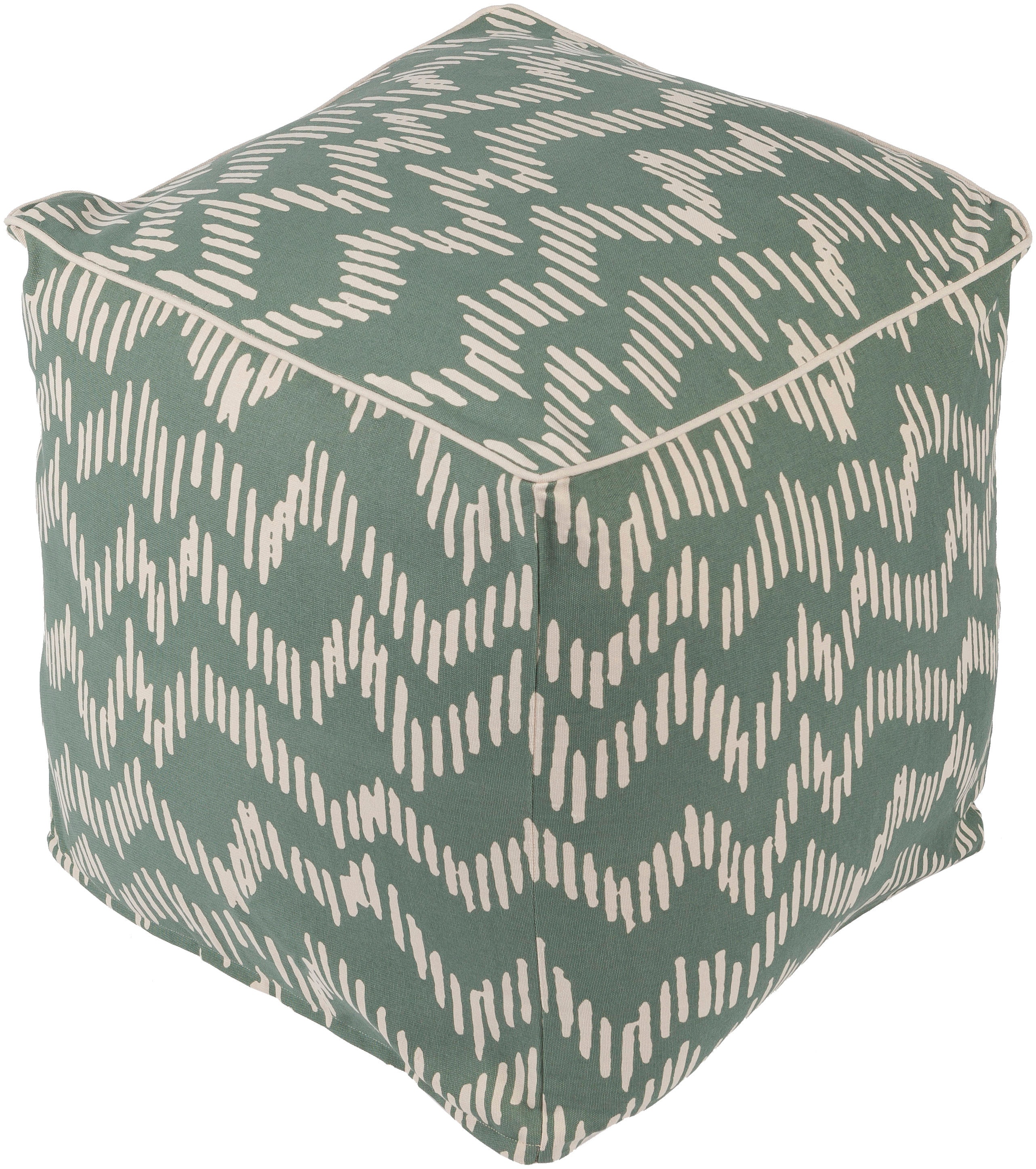 Surya Somerset 16 x 16 x 18 Pouf SMPF005-161618