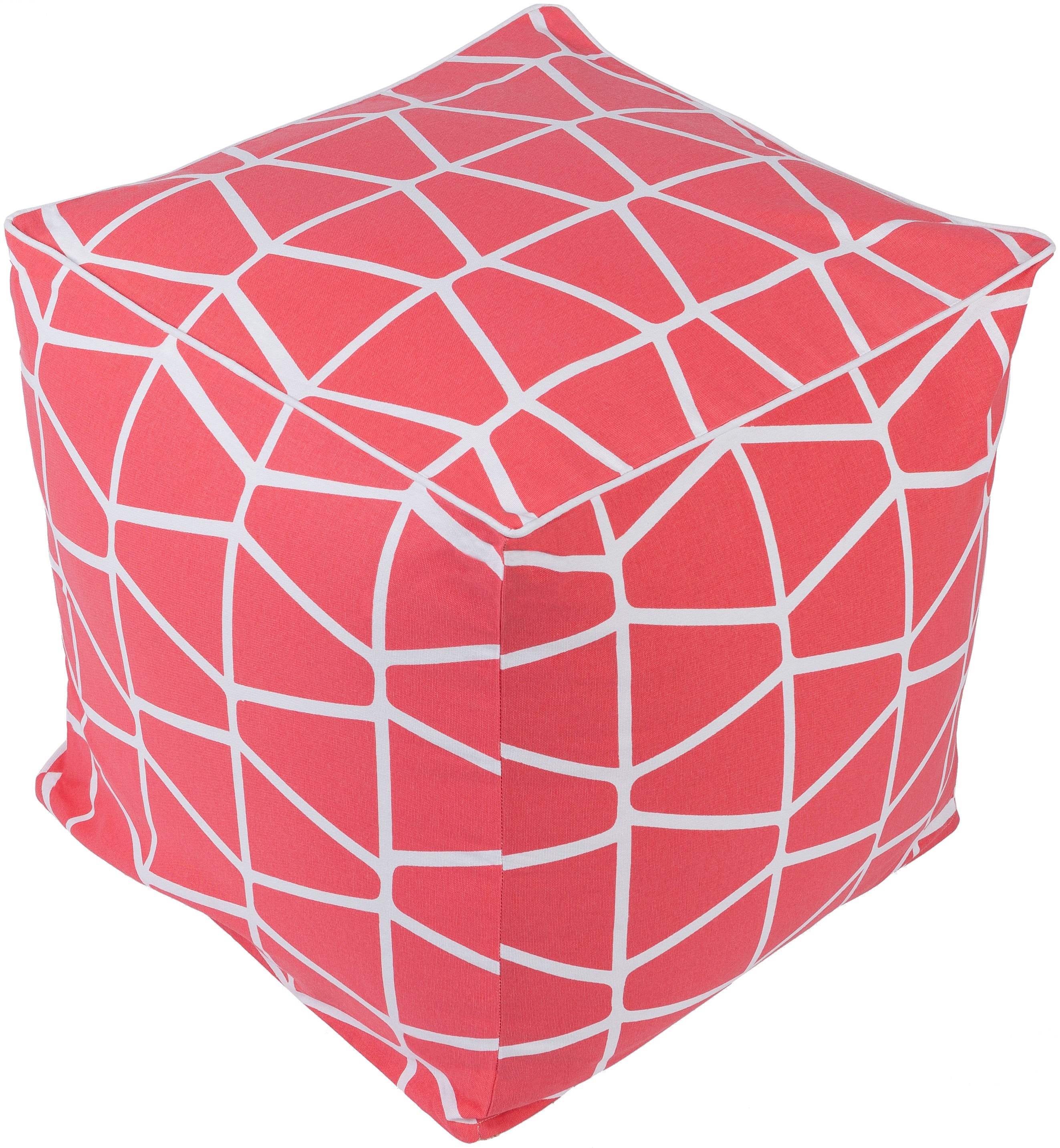 Surya Somerset 16 x 16 x 18 Pouf SMPF010-161618