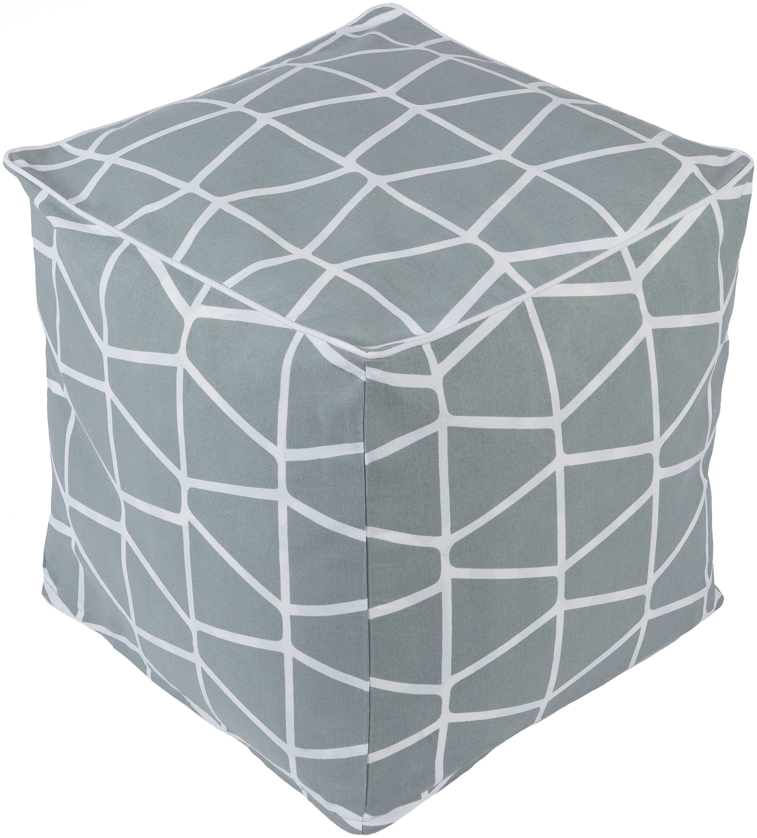 Surya Somerset 16 x 16 x 18 Pouf SMPF011-161618