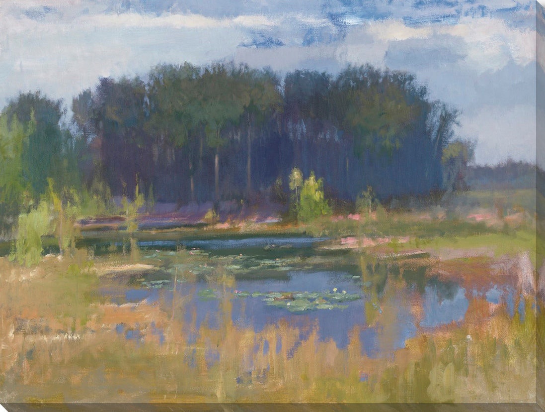 Surya Lavender Pond - Wall Art SP104P-001