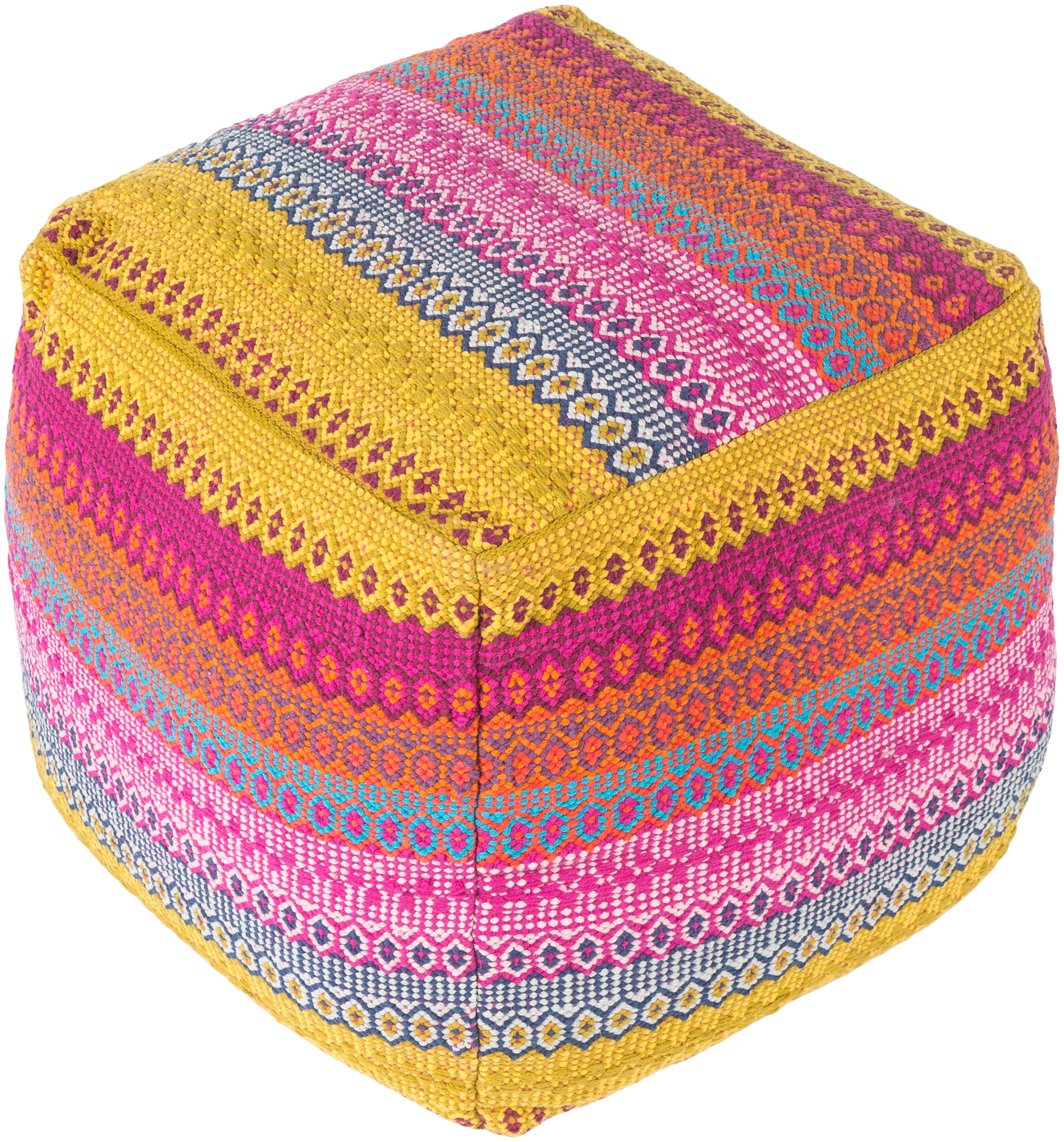 Surya Talara 18 x 18 x 18 Pouf TAPF001-181818