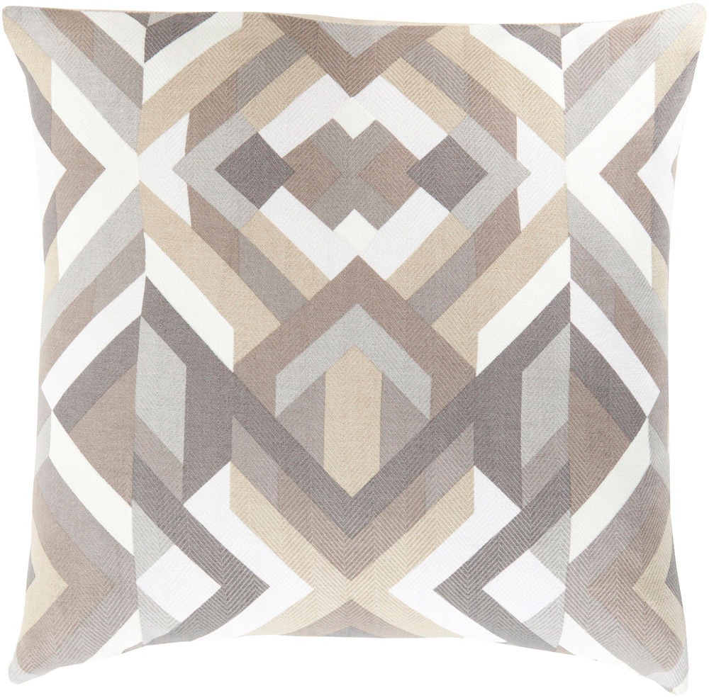 Surya Teori 22 x 22 x 5 Throw Pillow TO016-2222D
