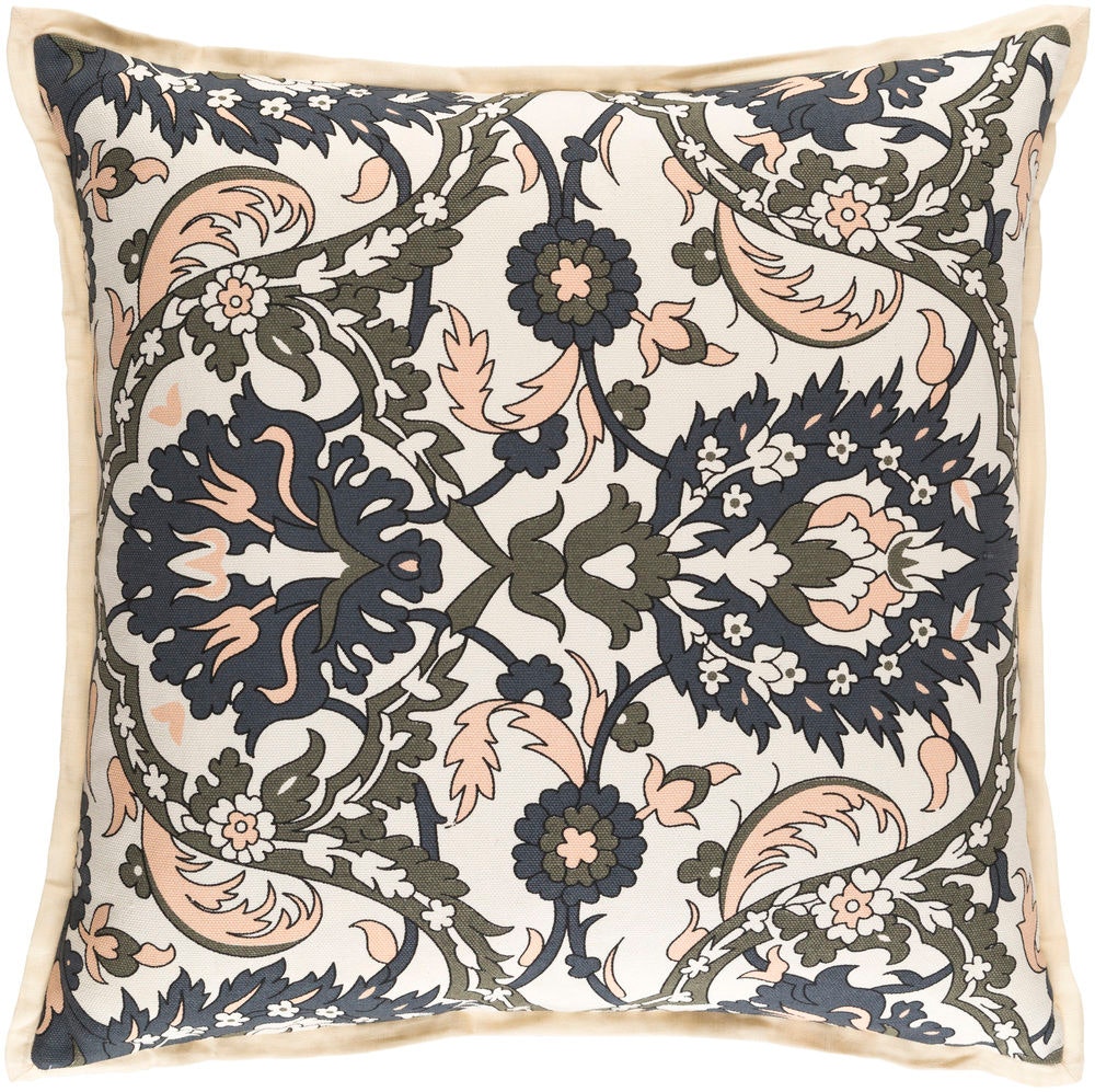Surya Vincent 18 x 18 x 4 Throw Pillow VCT002-1818D
