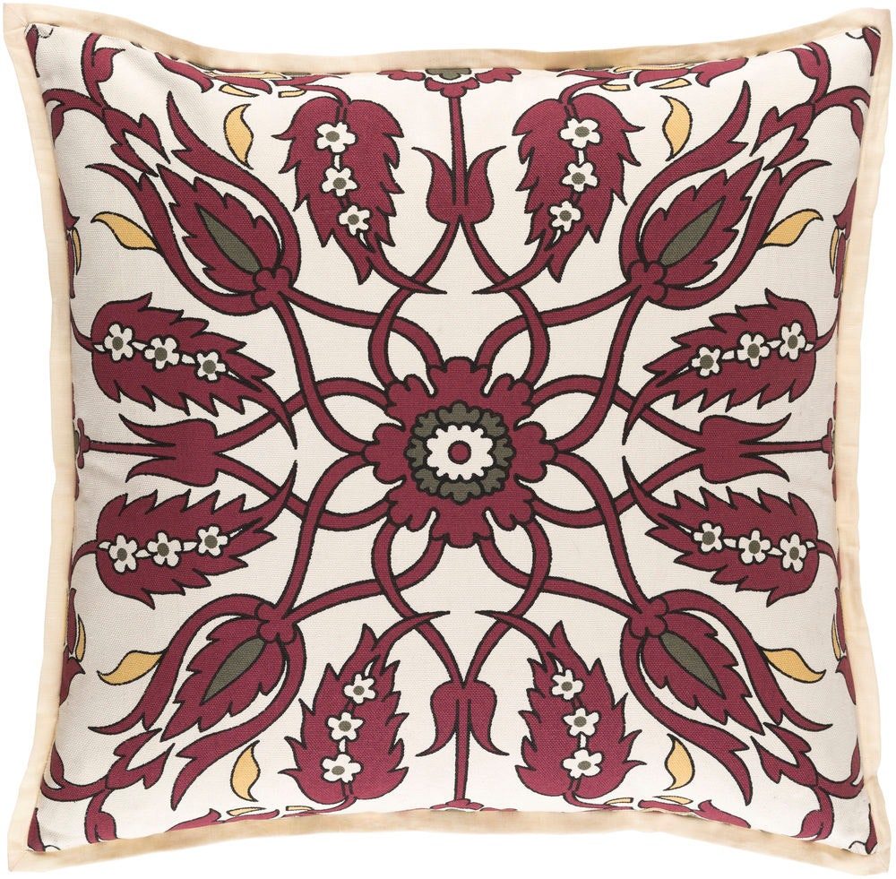 Surya Vincent 20 x 20 x 4 Throw Pillow VCT005-2020D