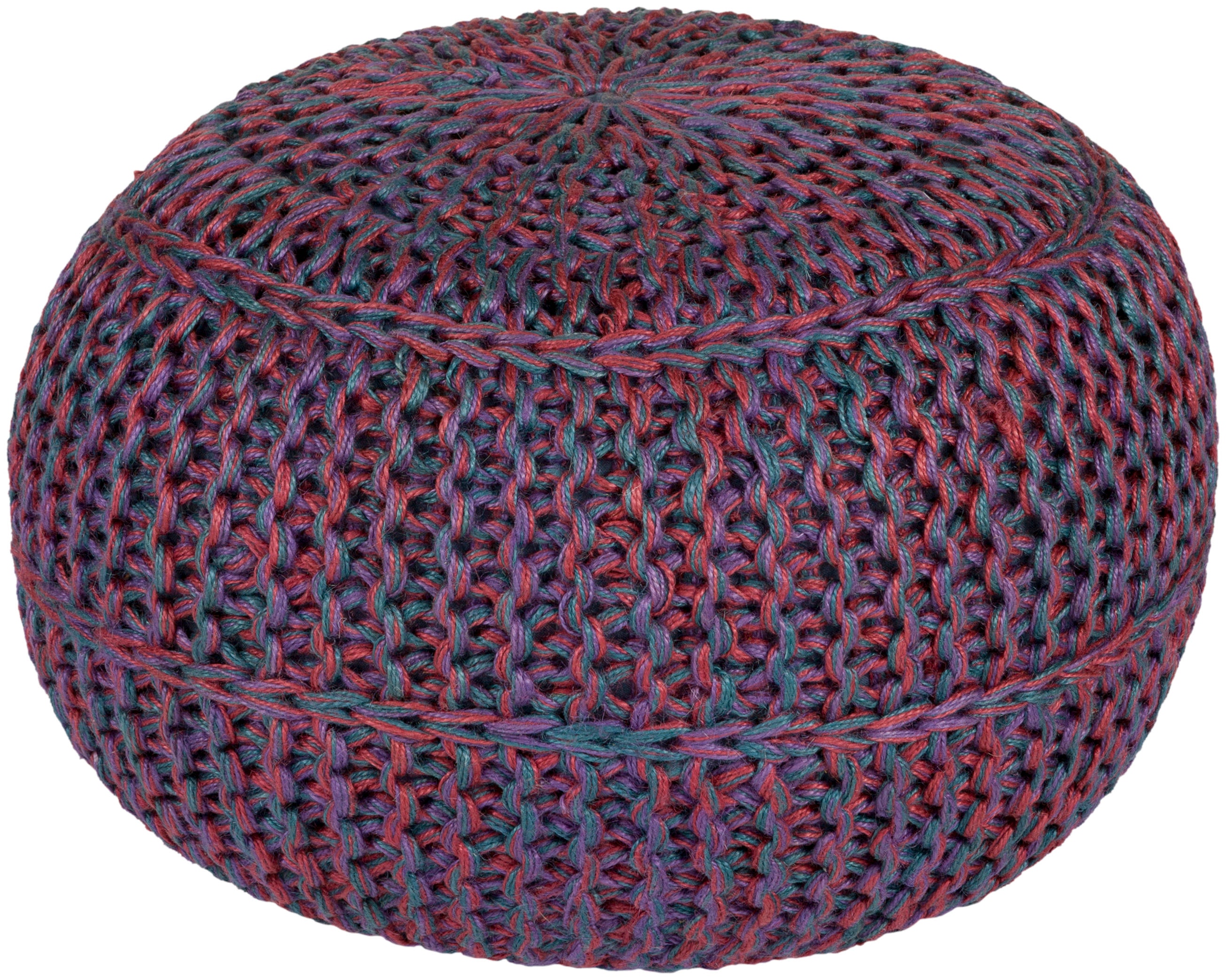 Surya Wisteria 20 x 20 x 14 Pouf WTPF-001