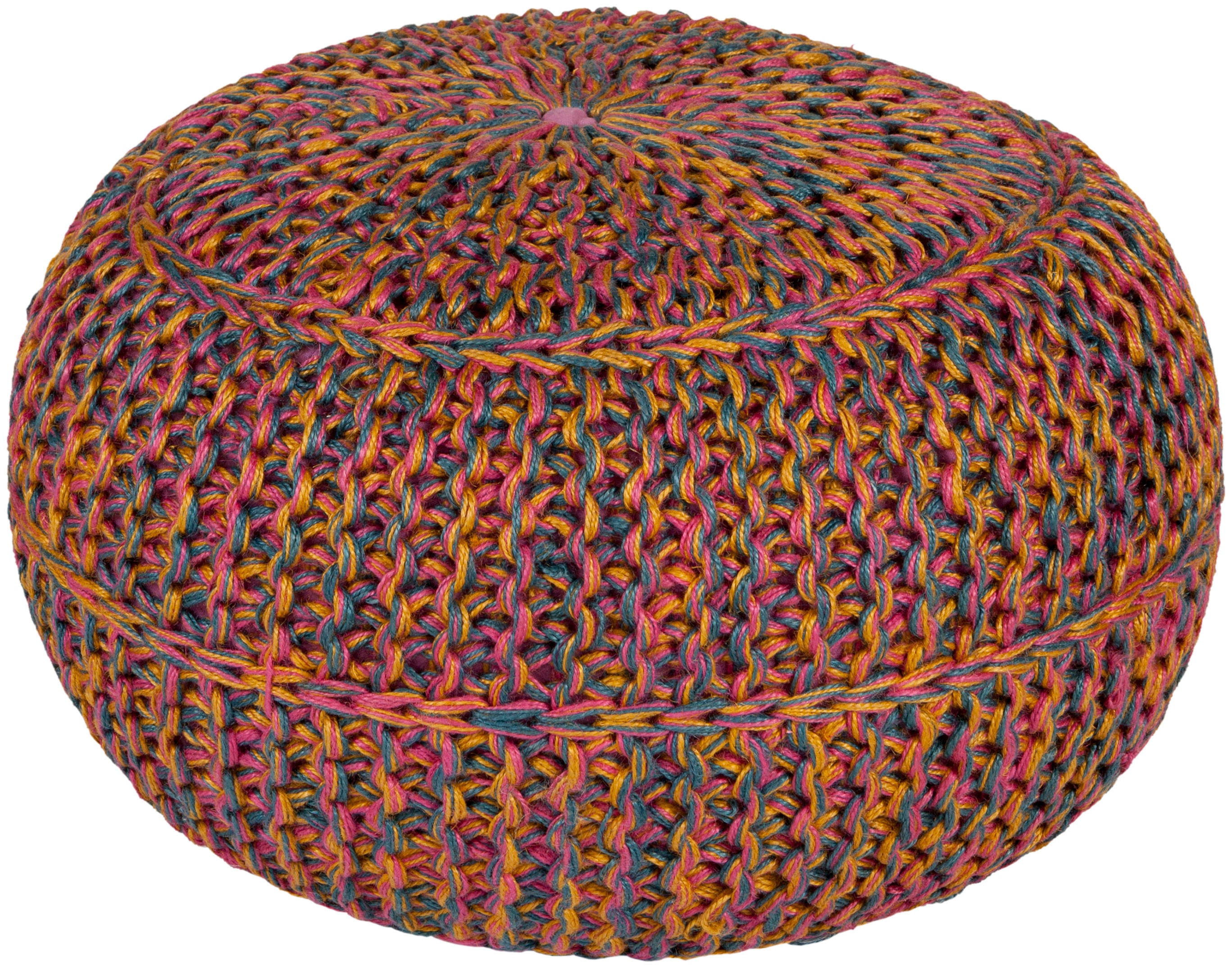 Surya Wisteria 20 x 20 x 14 Pouf WTPF-002